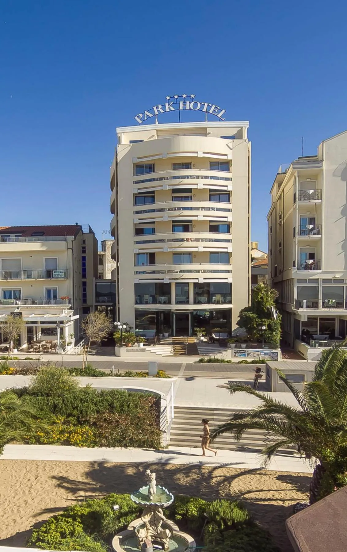 Property building in Park Hotel Cattolica & Restaurant