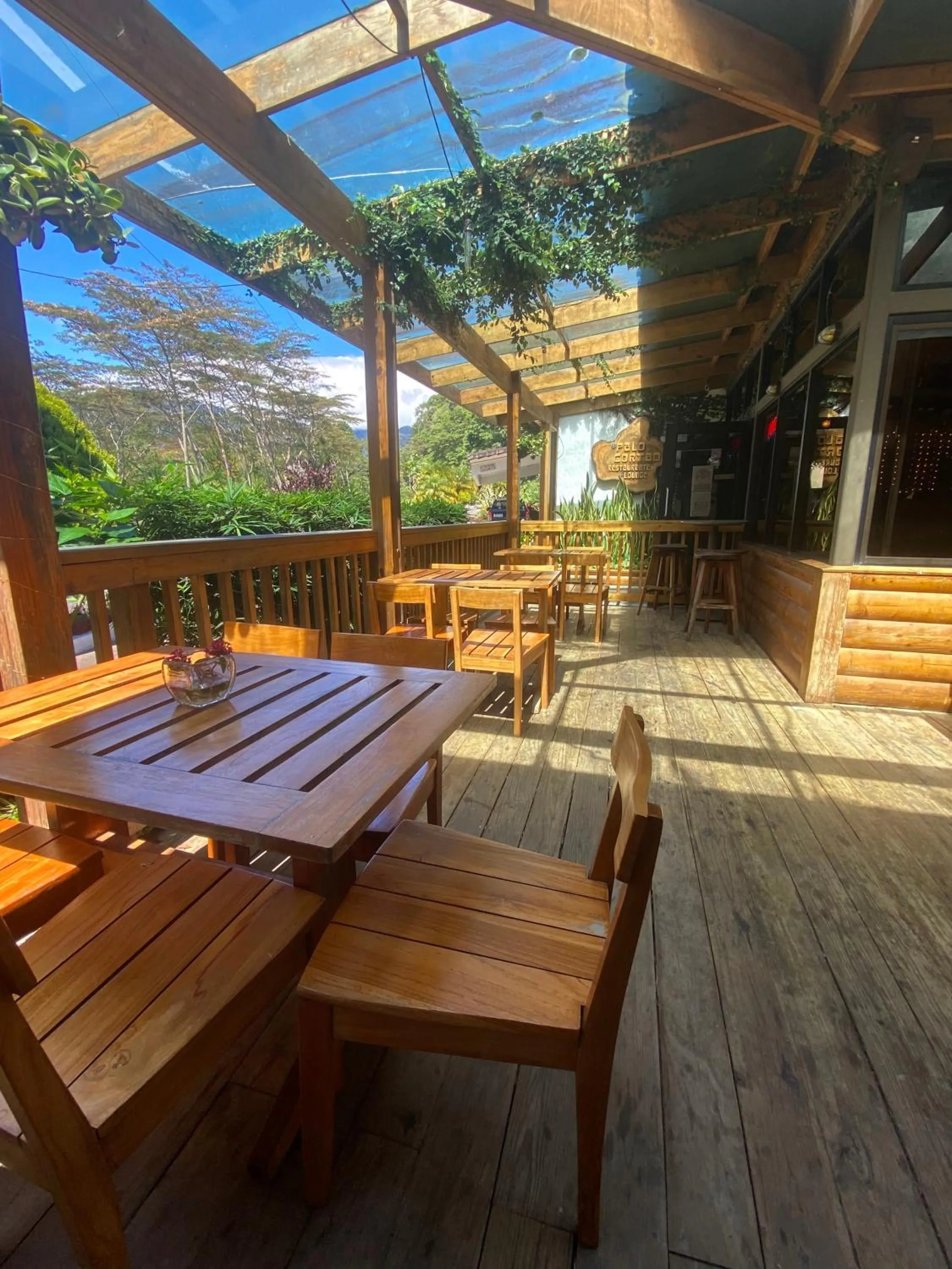 Patio in Hotel Ladera