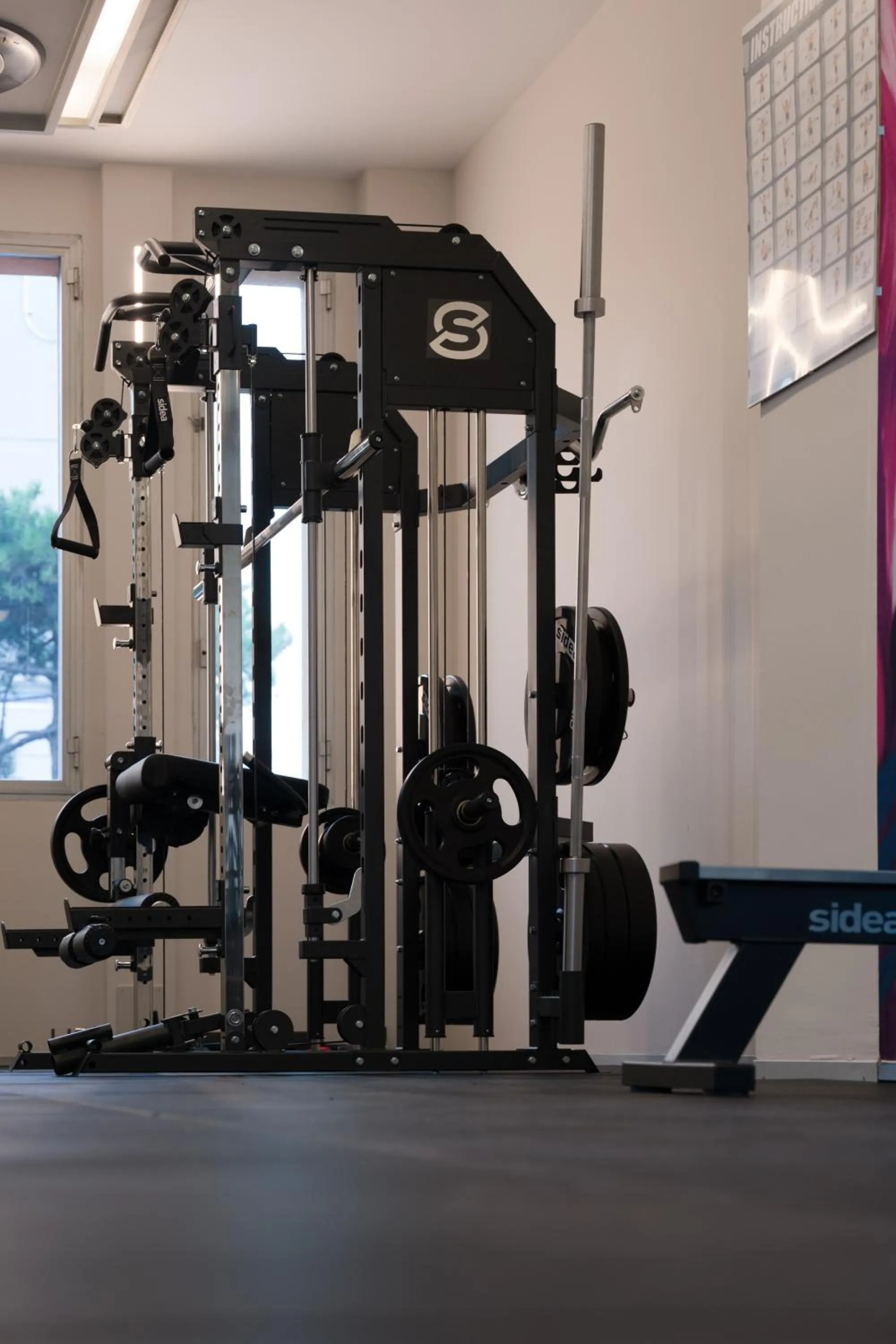 Fitness centre/facilities in Hotel Bellevue