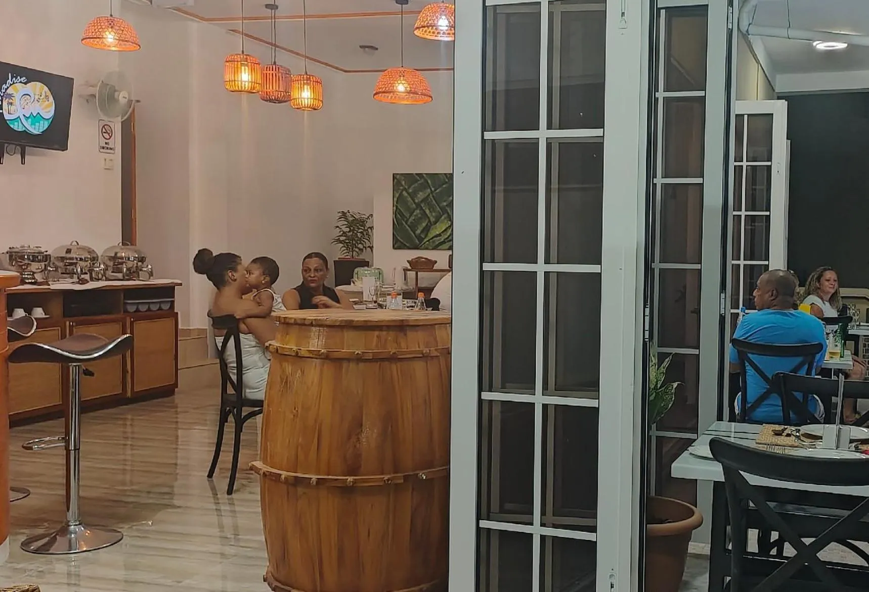 Restaurant/places to eat in Mountain View Hotel