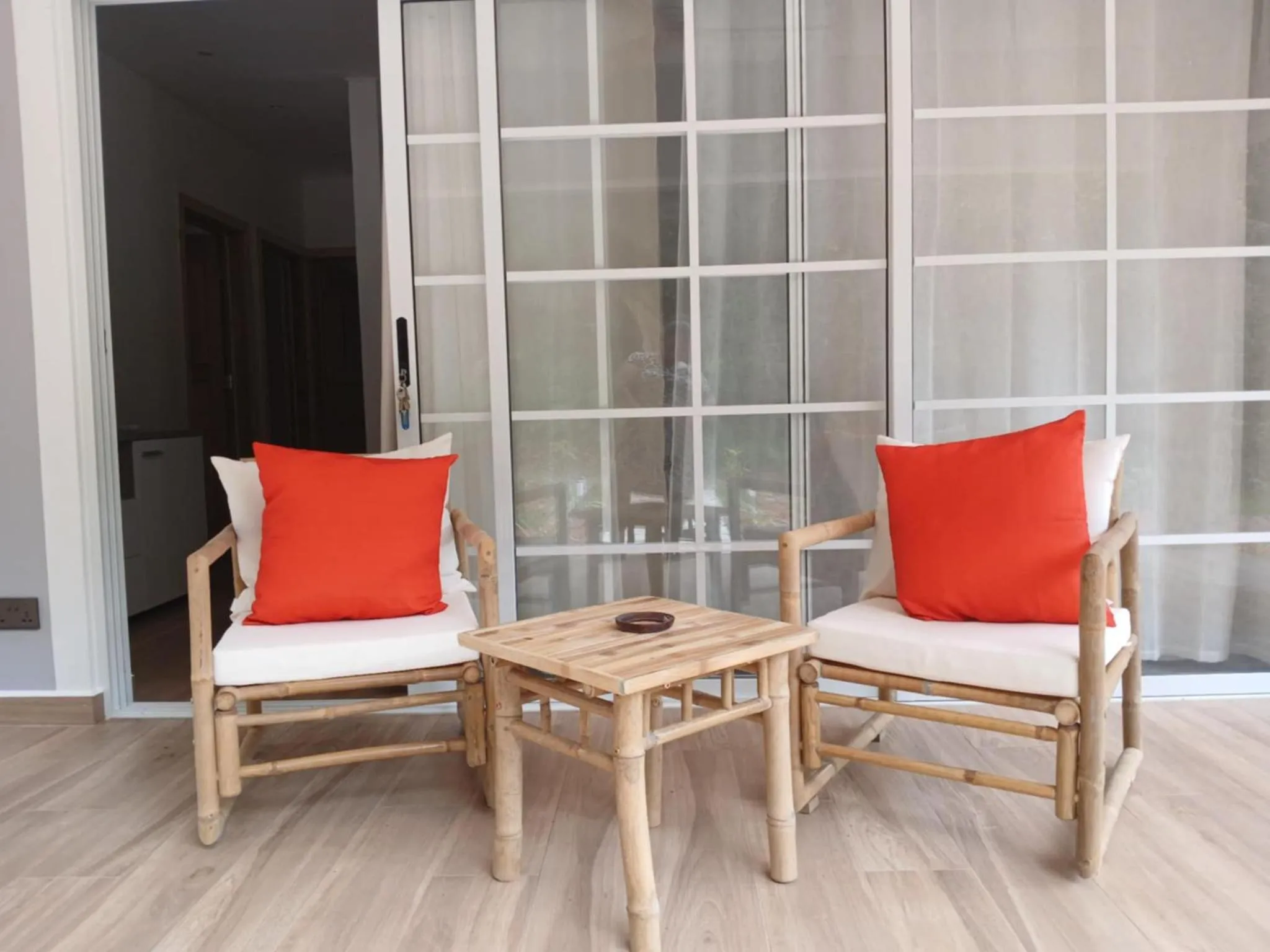 Patio in Mountain View Hotel