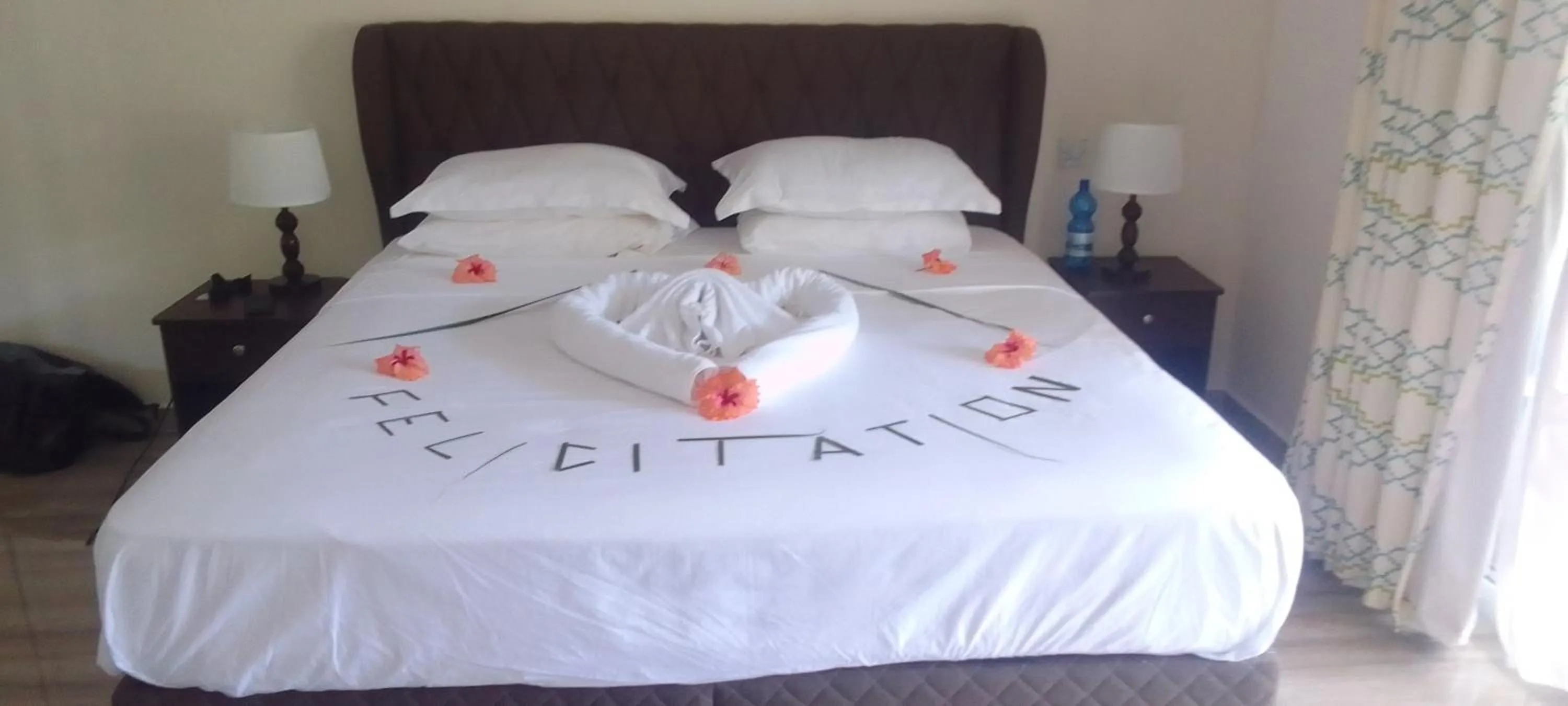 Photo of the whole room, Bed in Mountain View Hotel