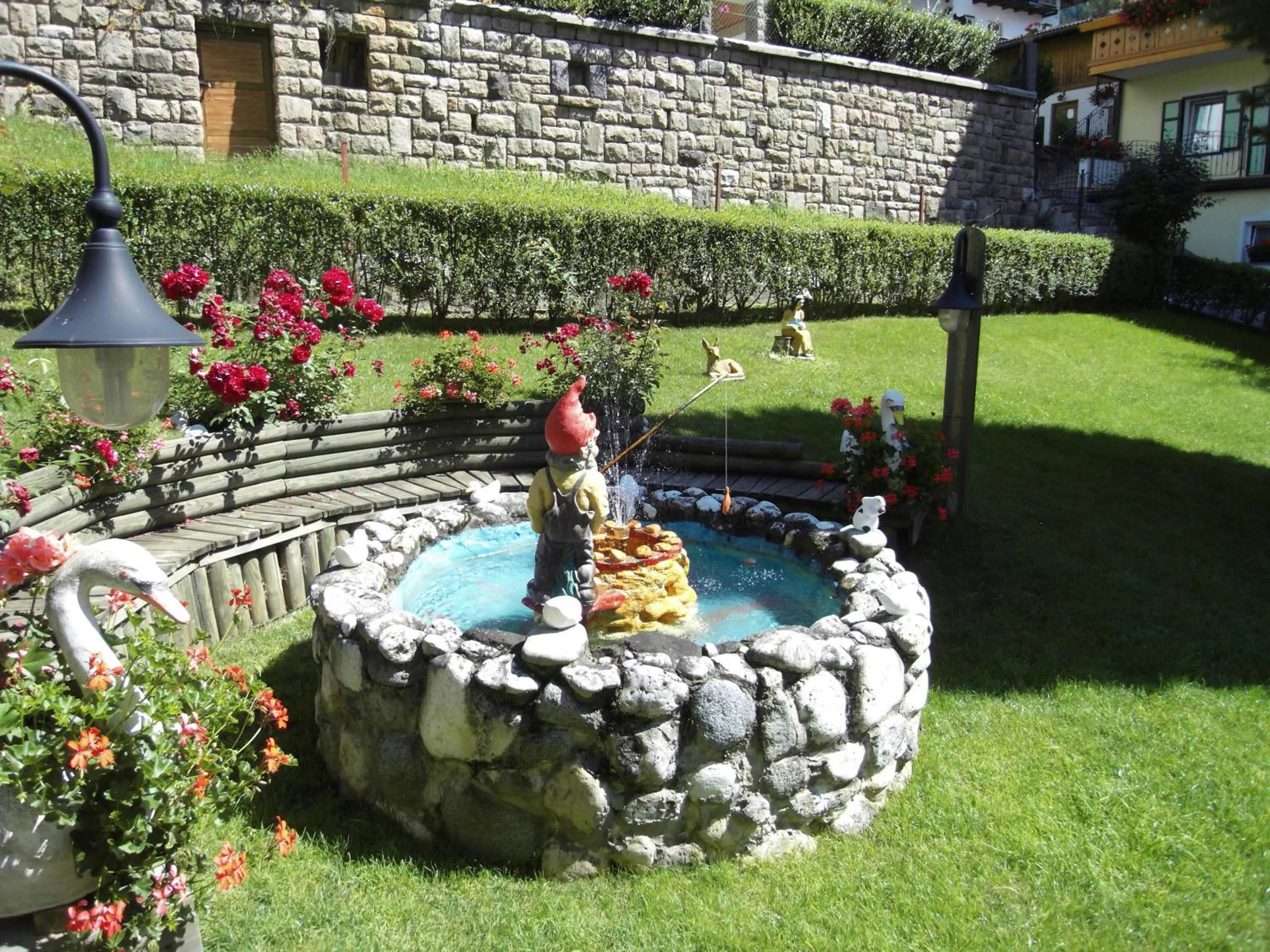 Garden in Hotel L'Ideale