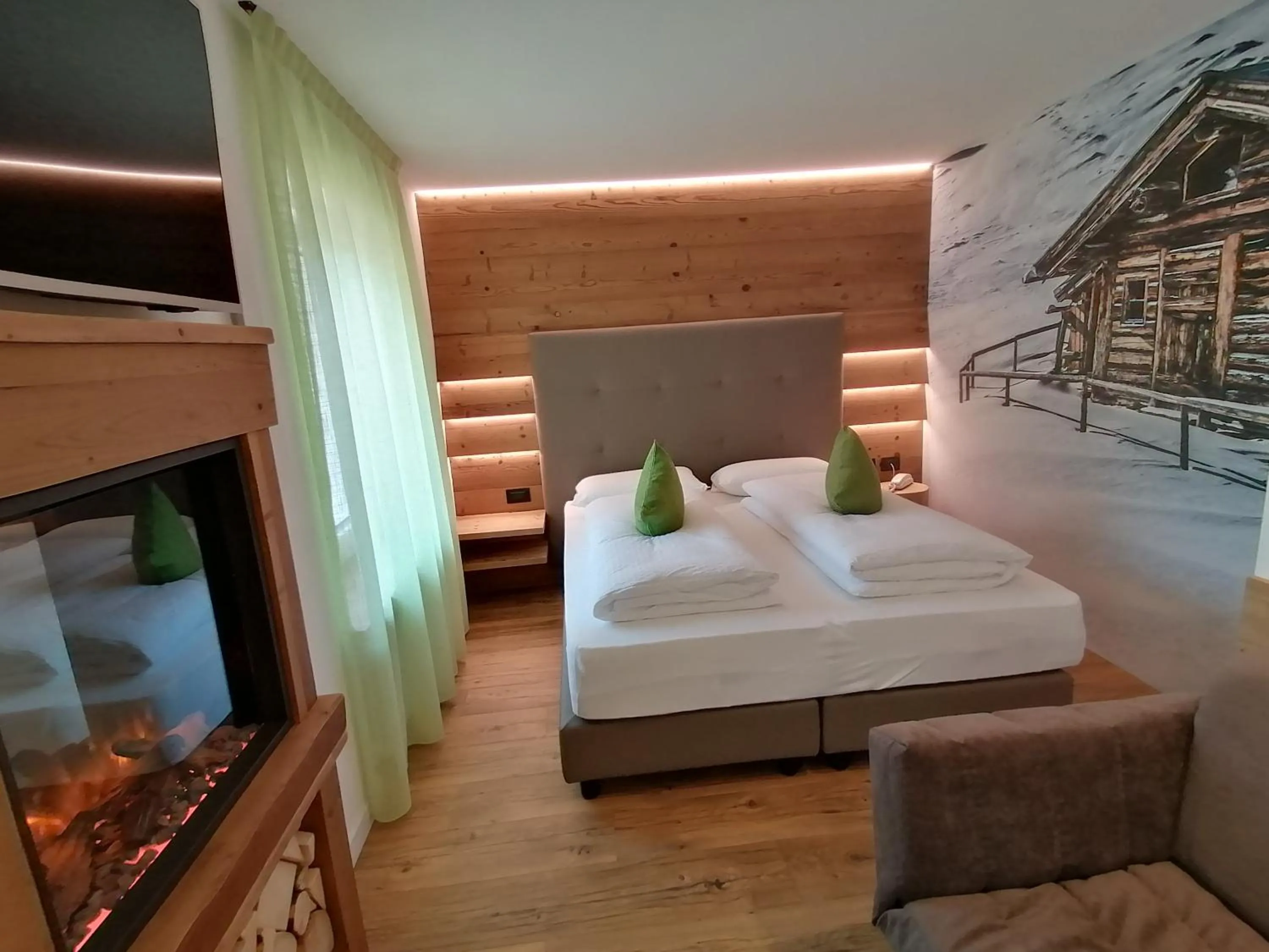 Bed in Hotel L'Ideale