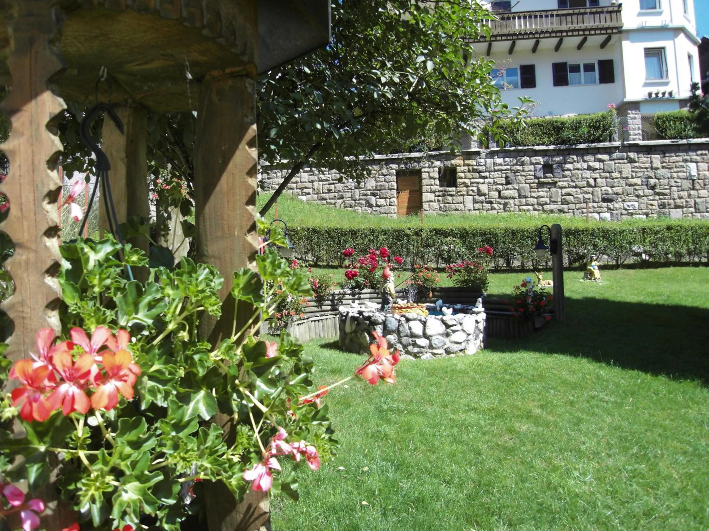 Garden in Hotel L'Ideale
