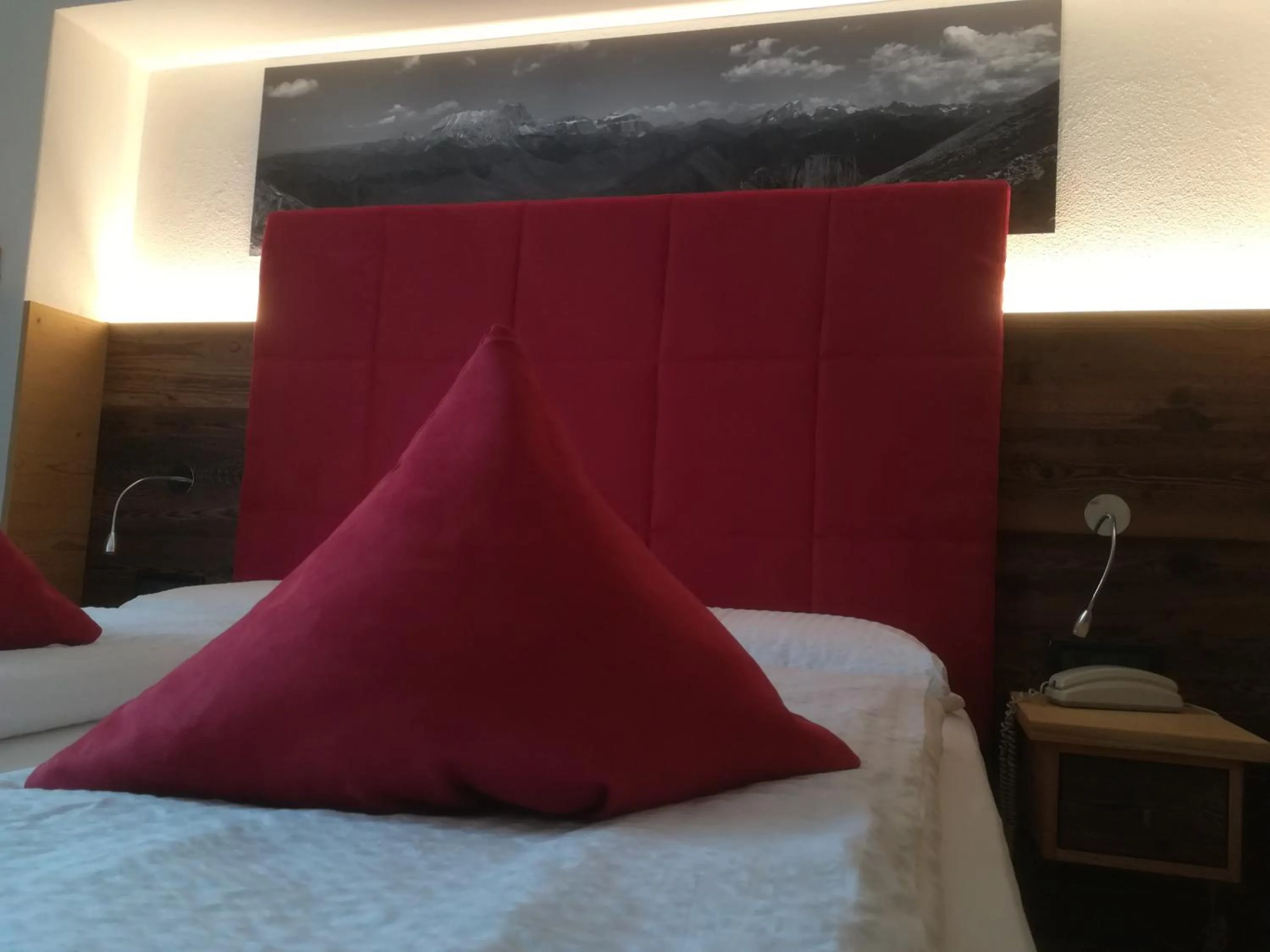Decorative detail, Bed in Hotel L'Ideale