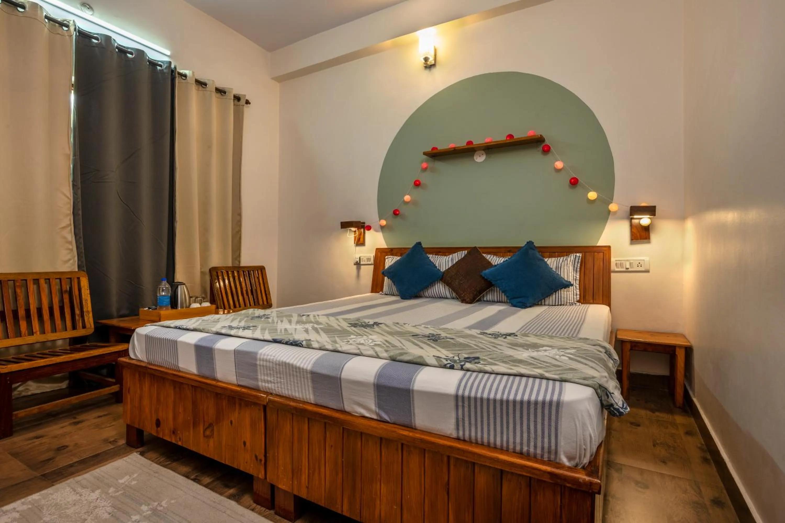 Bed in The Birdhouse Villa