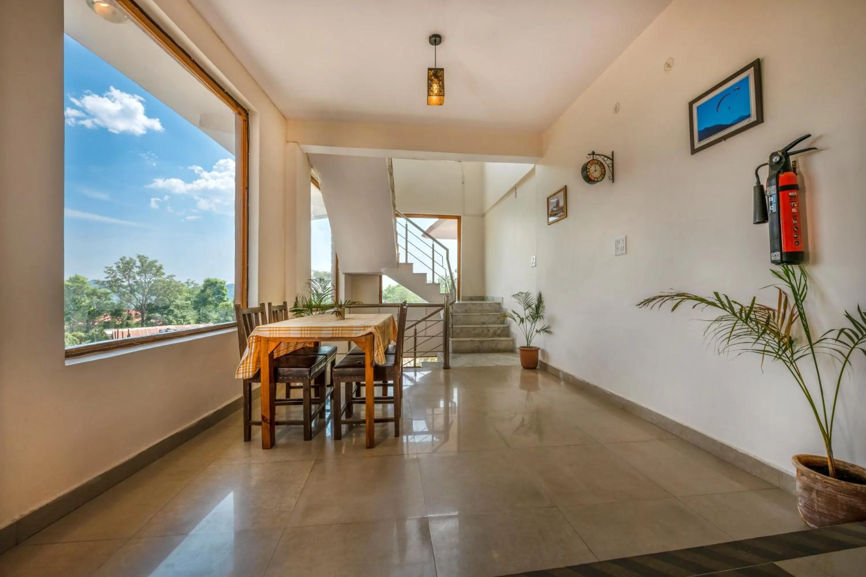 Seating area in The Birdhouse Villa