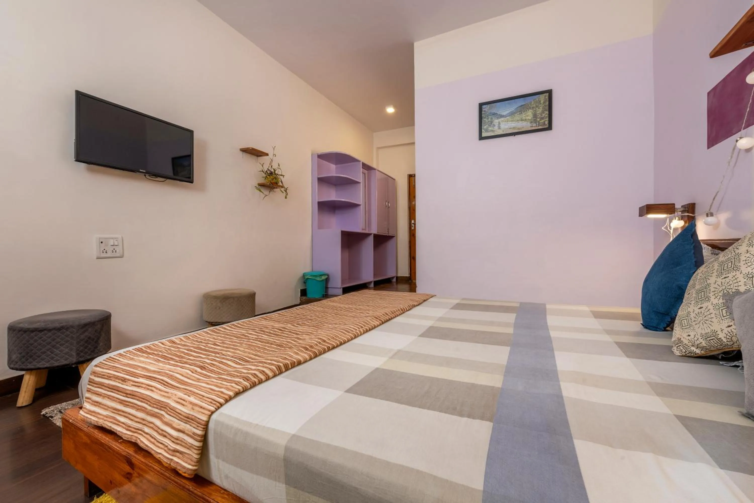 Bed in The Birdhouse Villa