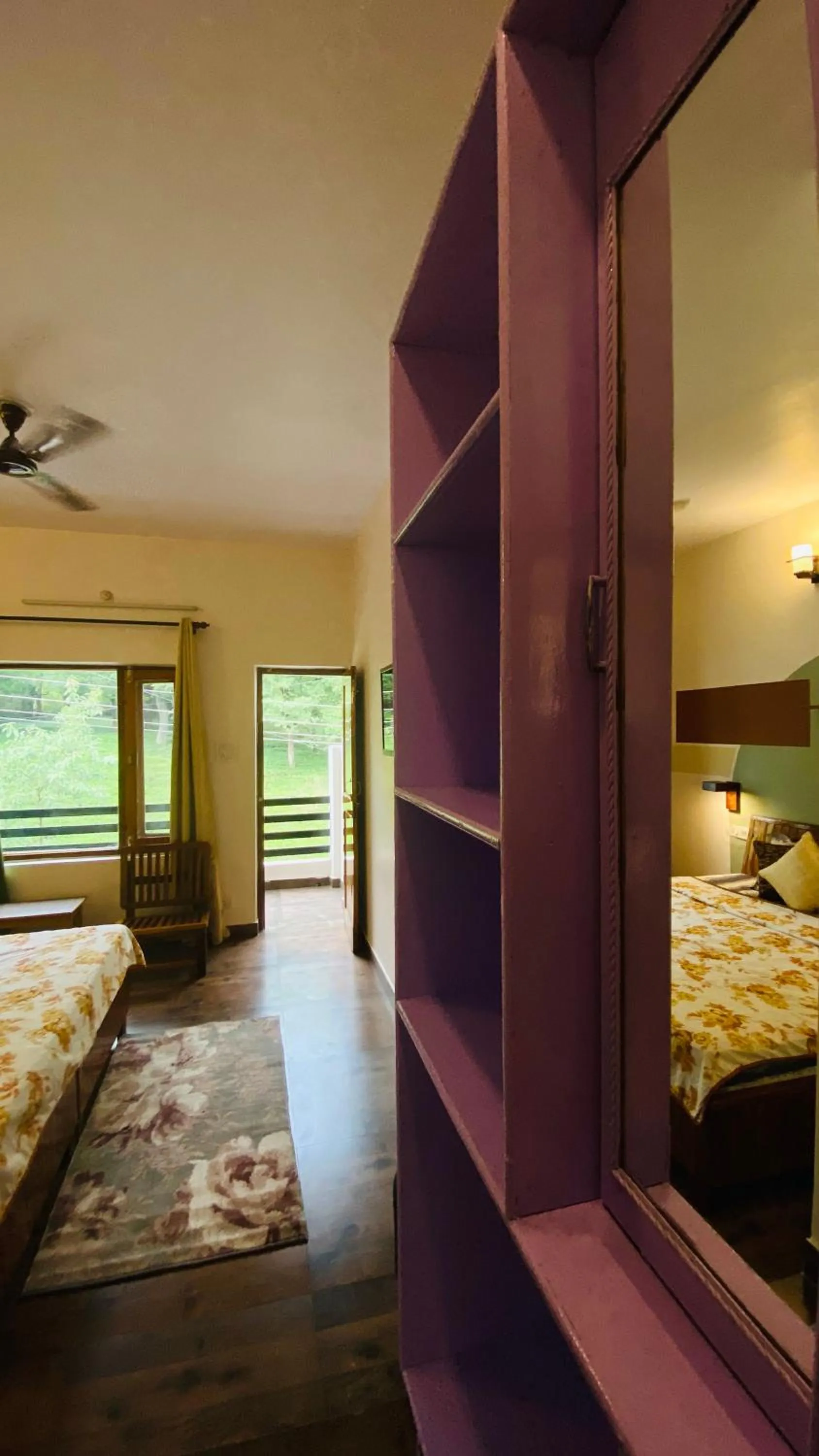 Decorative detail, Bed in The Birdhouse Villa