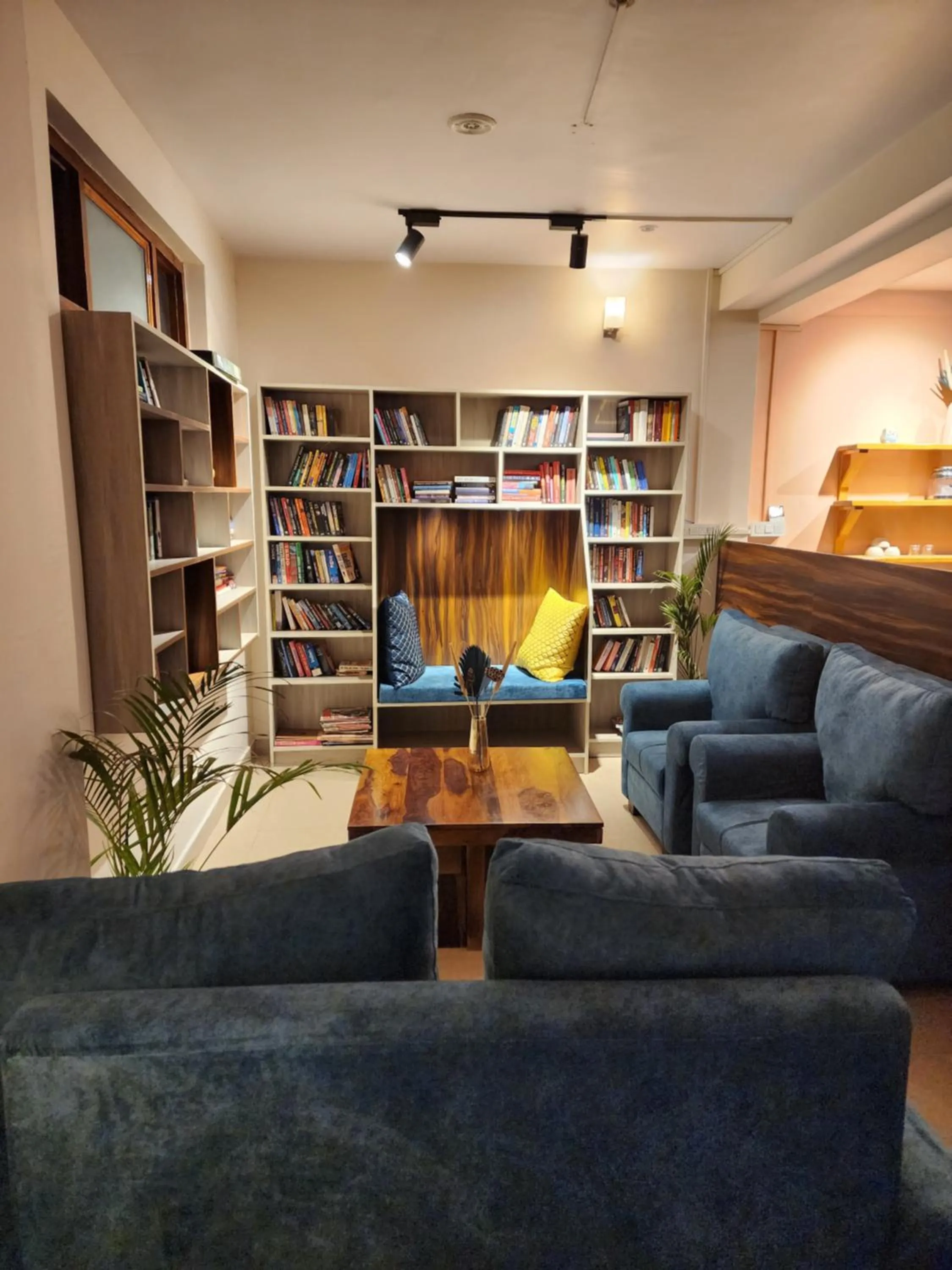 Library in The Birdhouse Villa