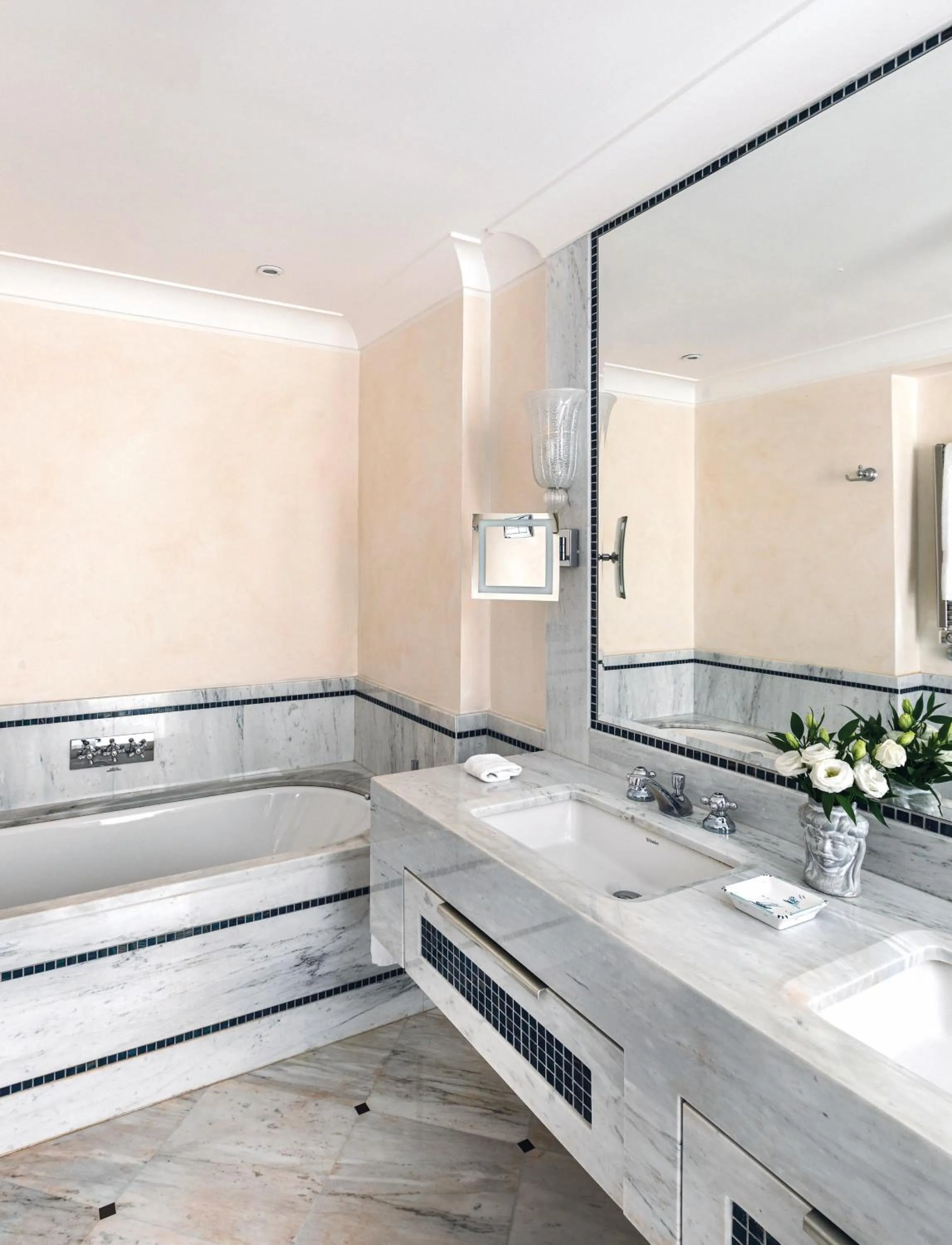 Bathroom in Villa Sant'Andrea, A Belmond Hotel, Taormina Mare