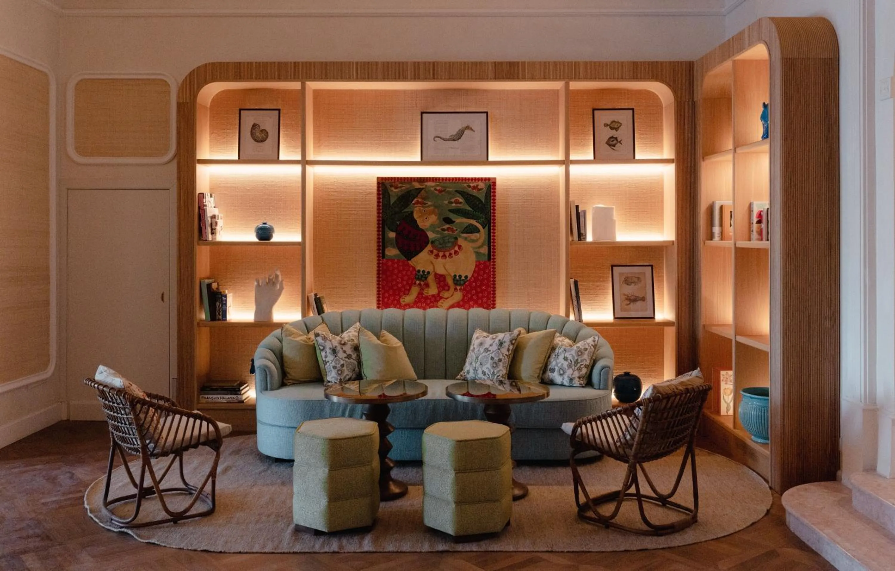 Lobby or reception in Villa Sant'Andrea, A Belmond Hotel, Taormina Mare