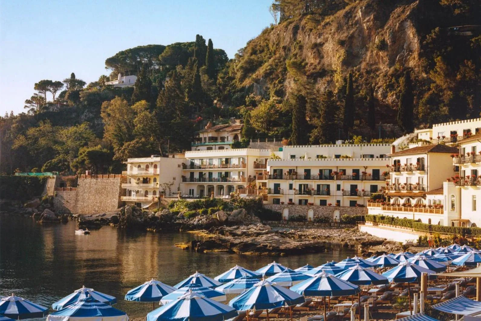 Beach in Villa Sant'Andrea, A Belmond Hotel, Taormina Mare