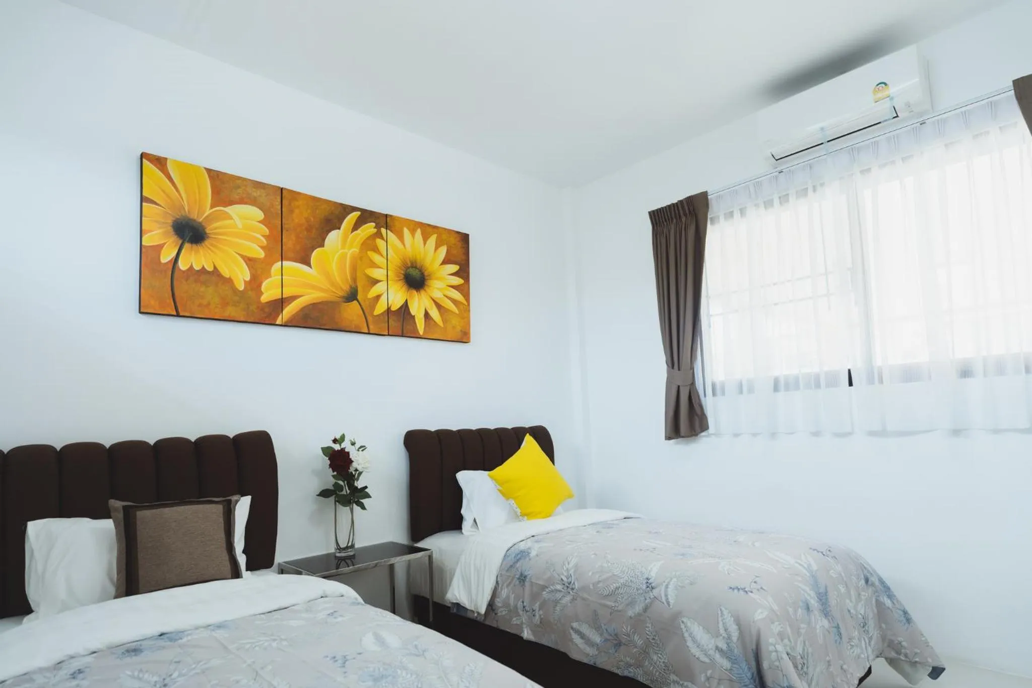 Bedroom, Bed in Baan Nern Khao Resort Pattaya