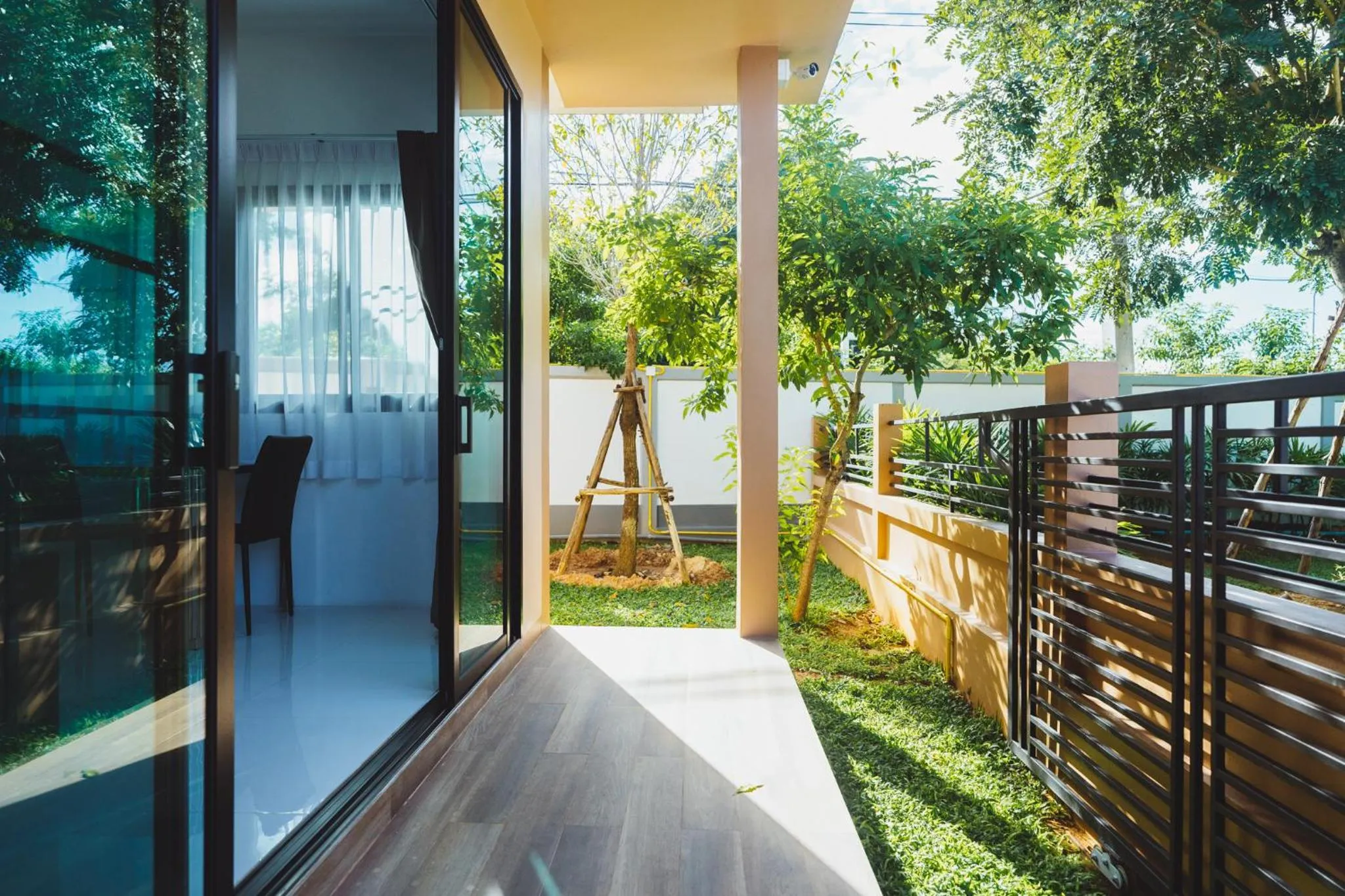 Patio in Baan Nern Khao Resort Pattaya