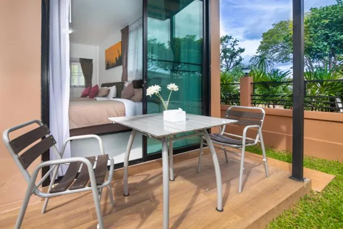 Balcony/Terrace in Baan Nern Khao Resort Pattaya
