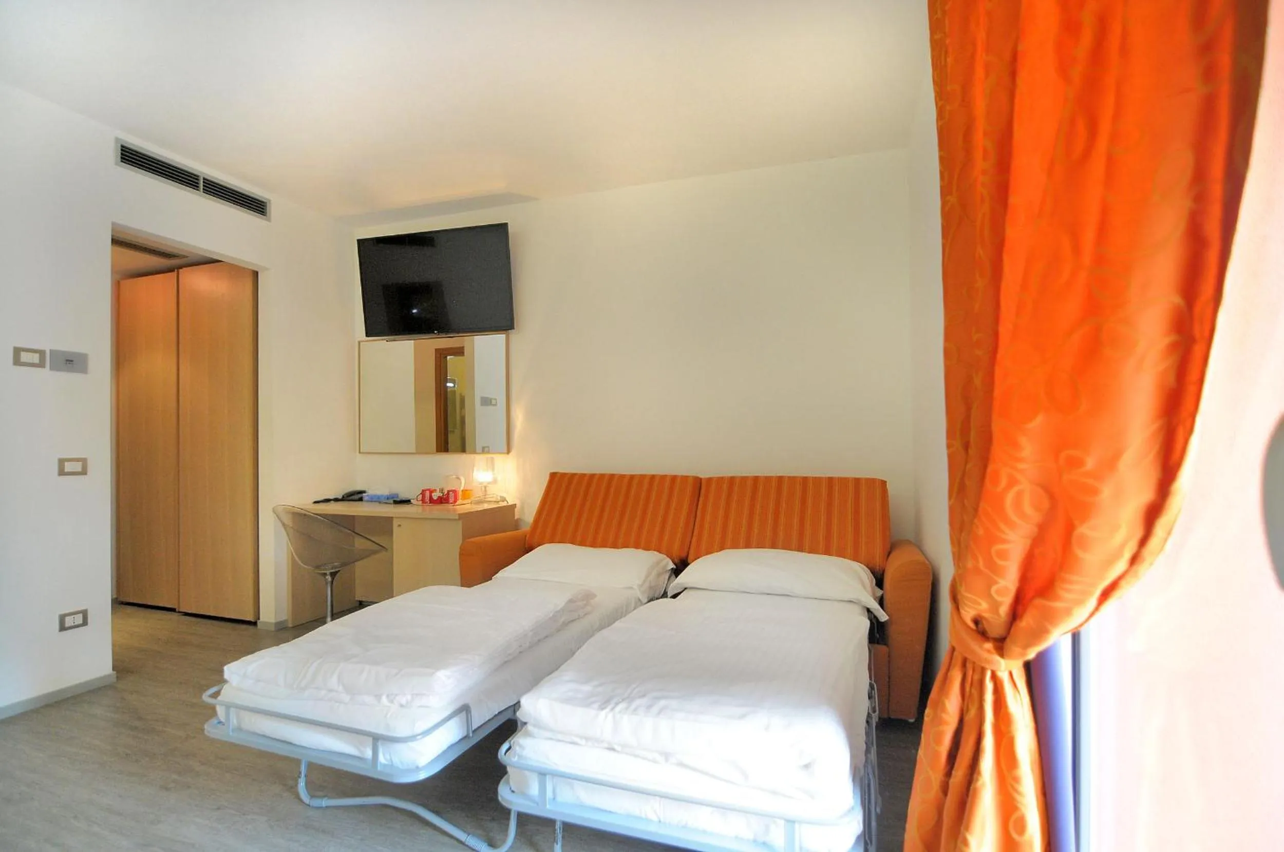 Bed in Eco Hotel Cleofe