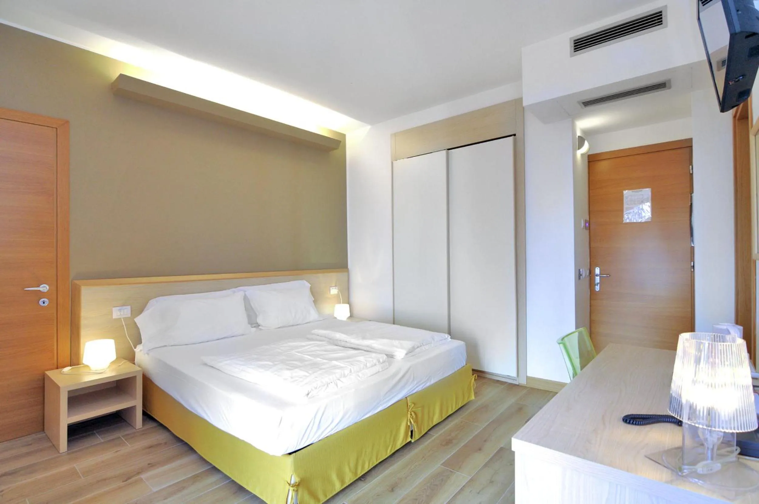 Bed in Eco Hotel Cleofe