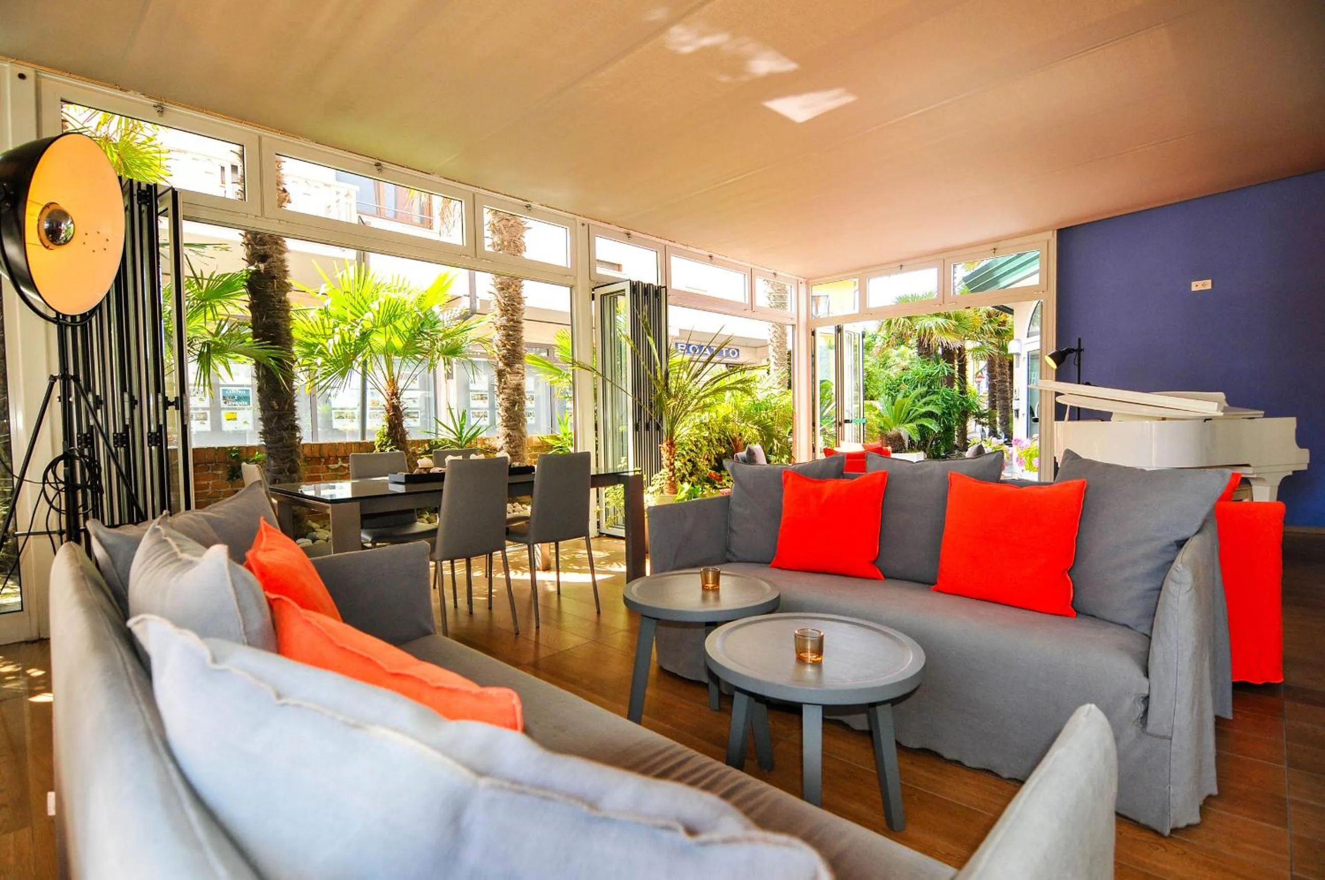 Living room in Eco Hotel Cleofe