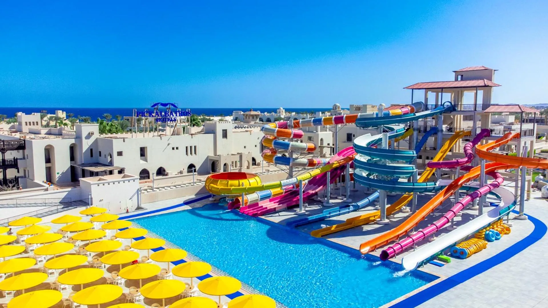 Aqua park in Pickalbatros Sands Port Ghalib