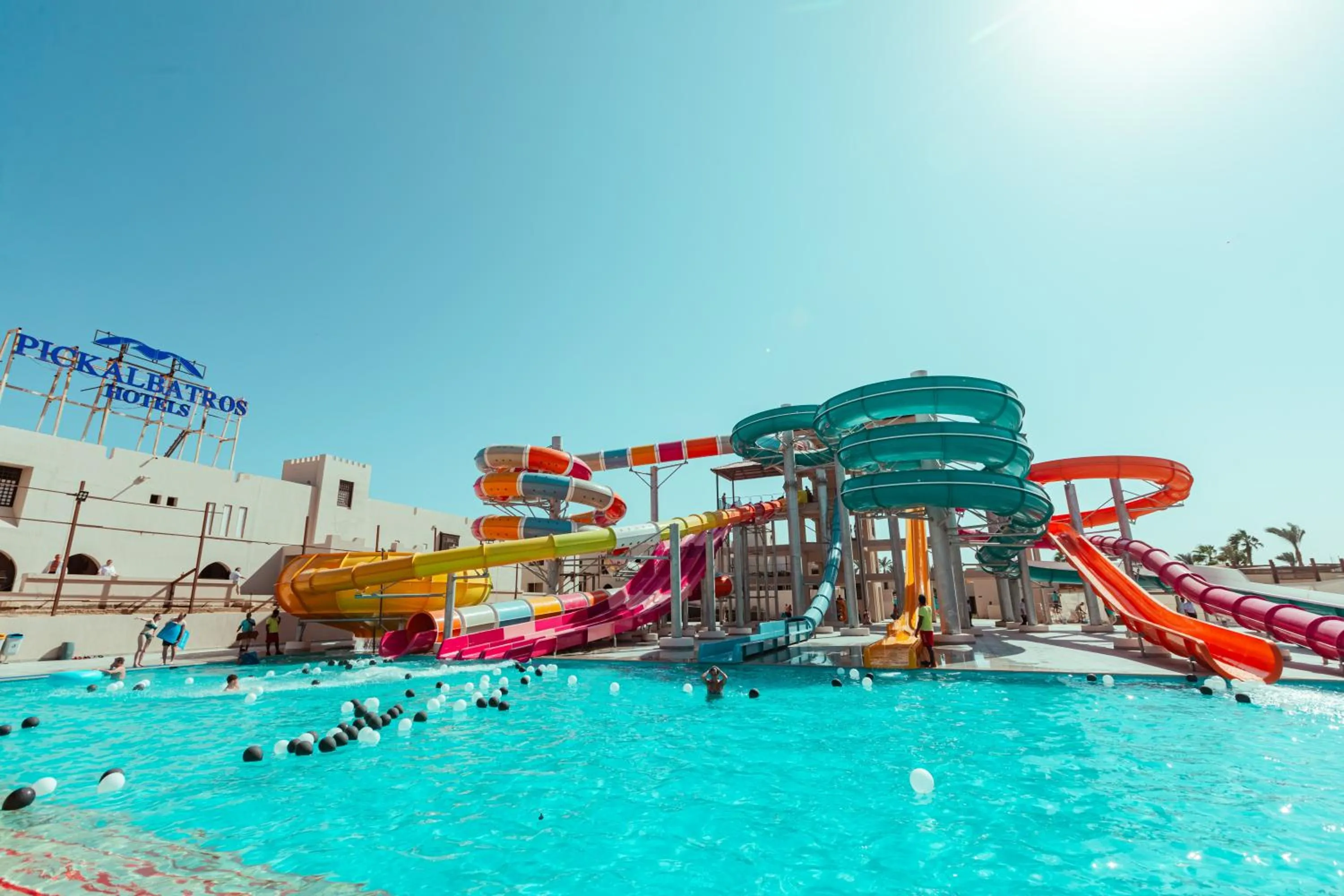Aqua park in Pickalbatros Sands Port Ghalib