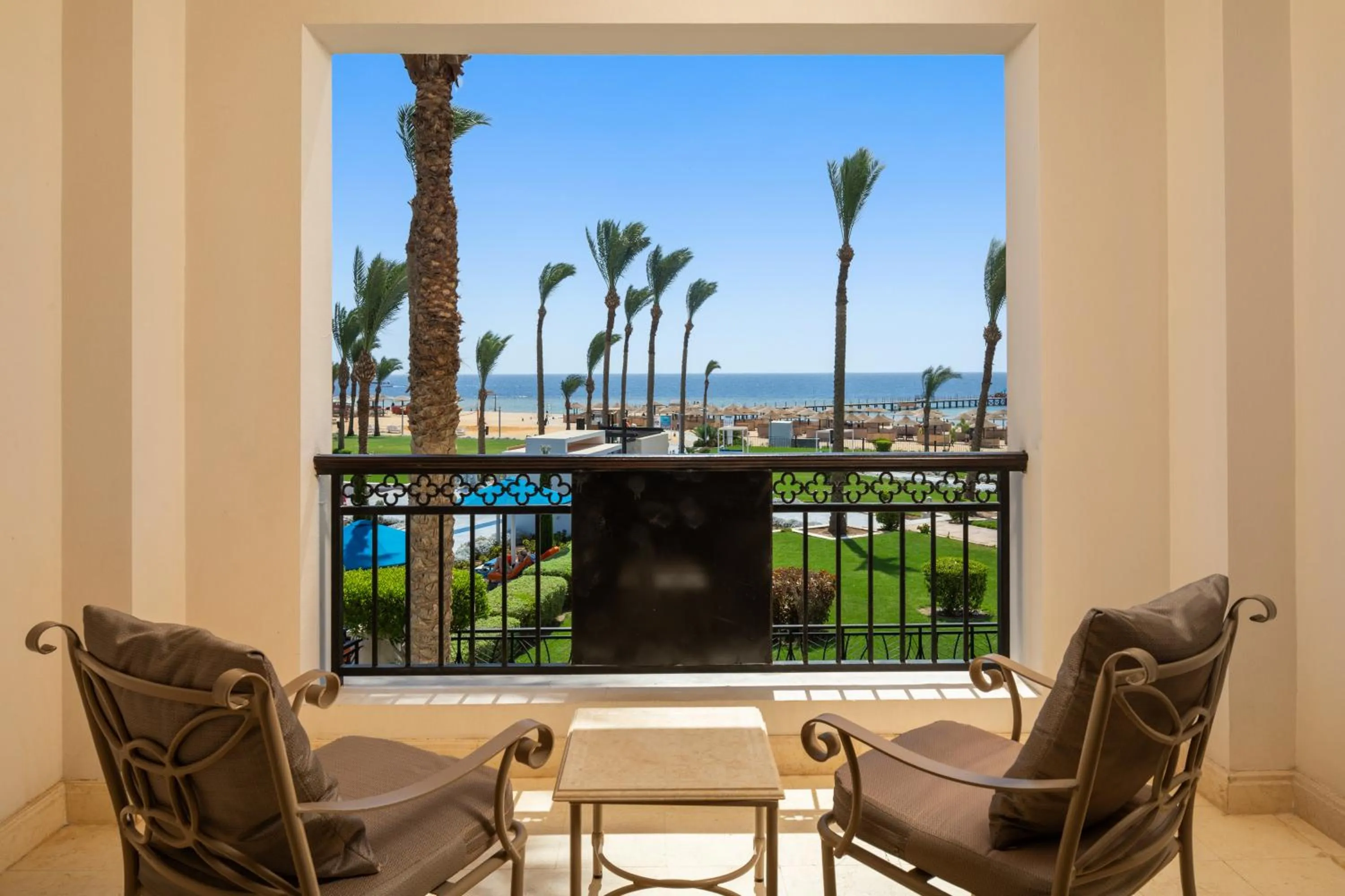 Patio in Pickalbatros Sands Port Ghalib