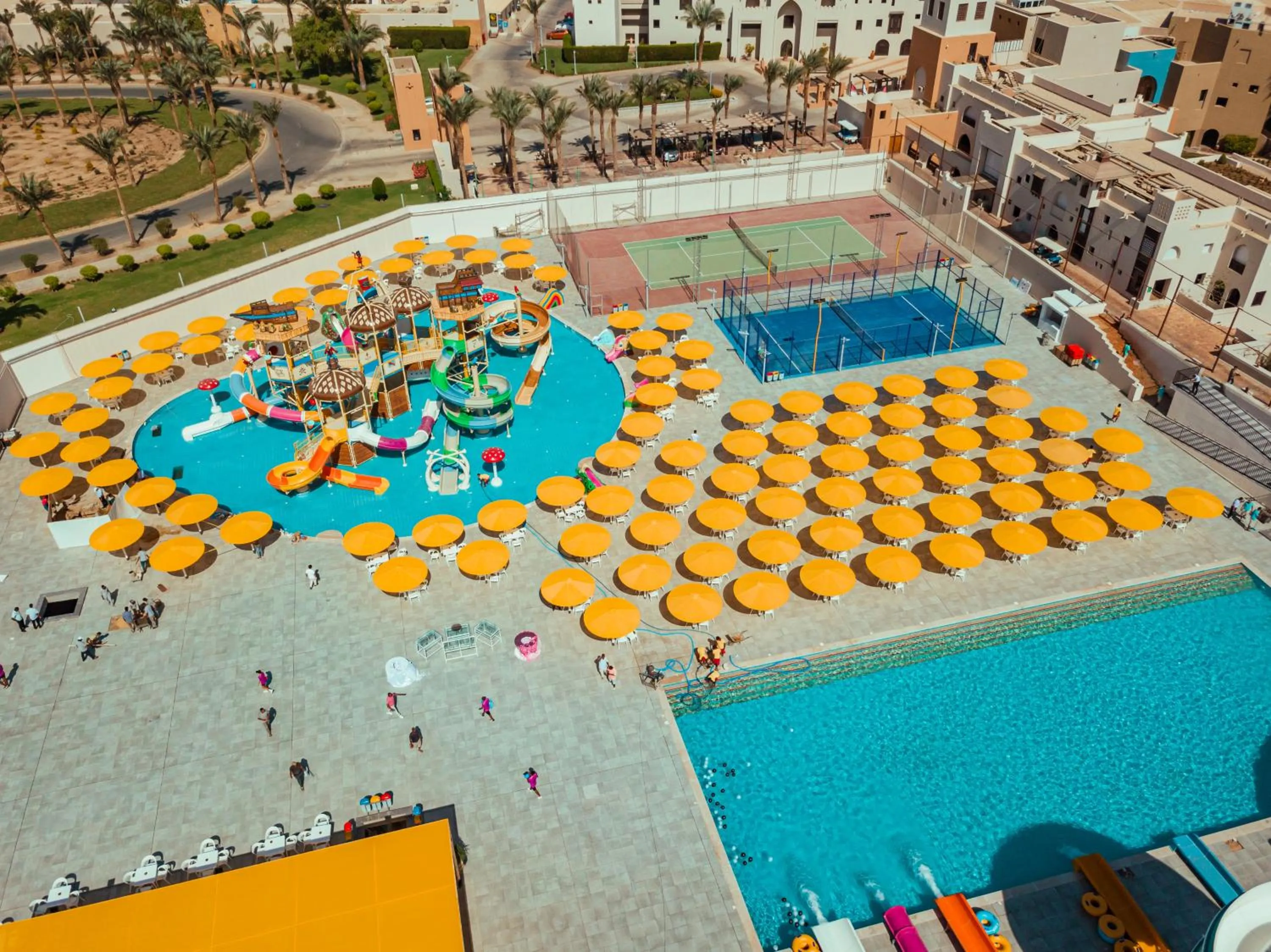 Aqua park in Pickalbatros Sands Port Ghalib