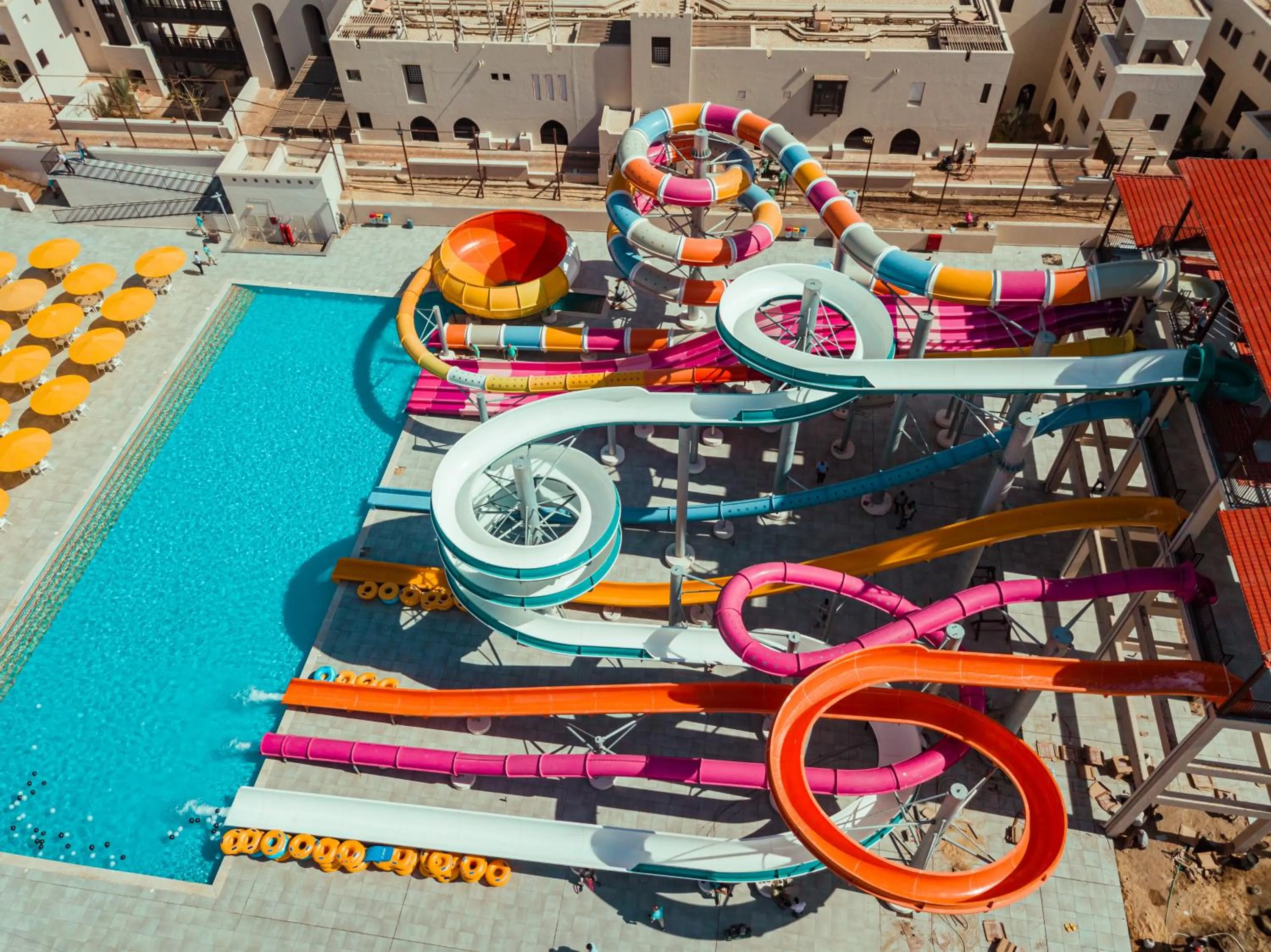 Aqua park in Pickalbatros Sands Port Ghalib