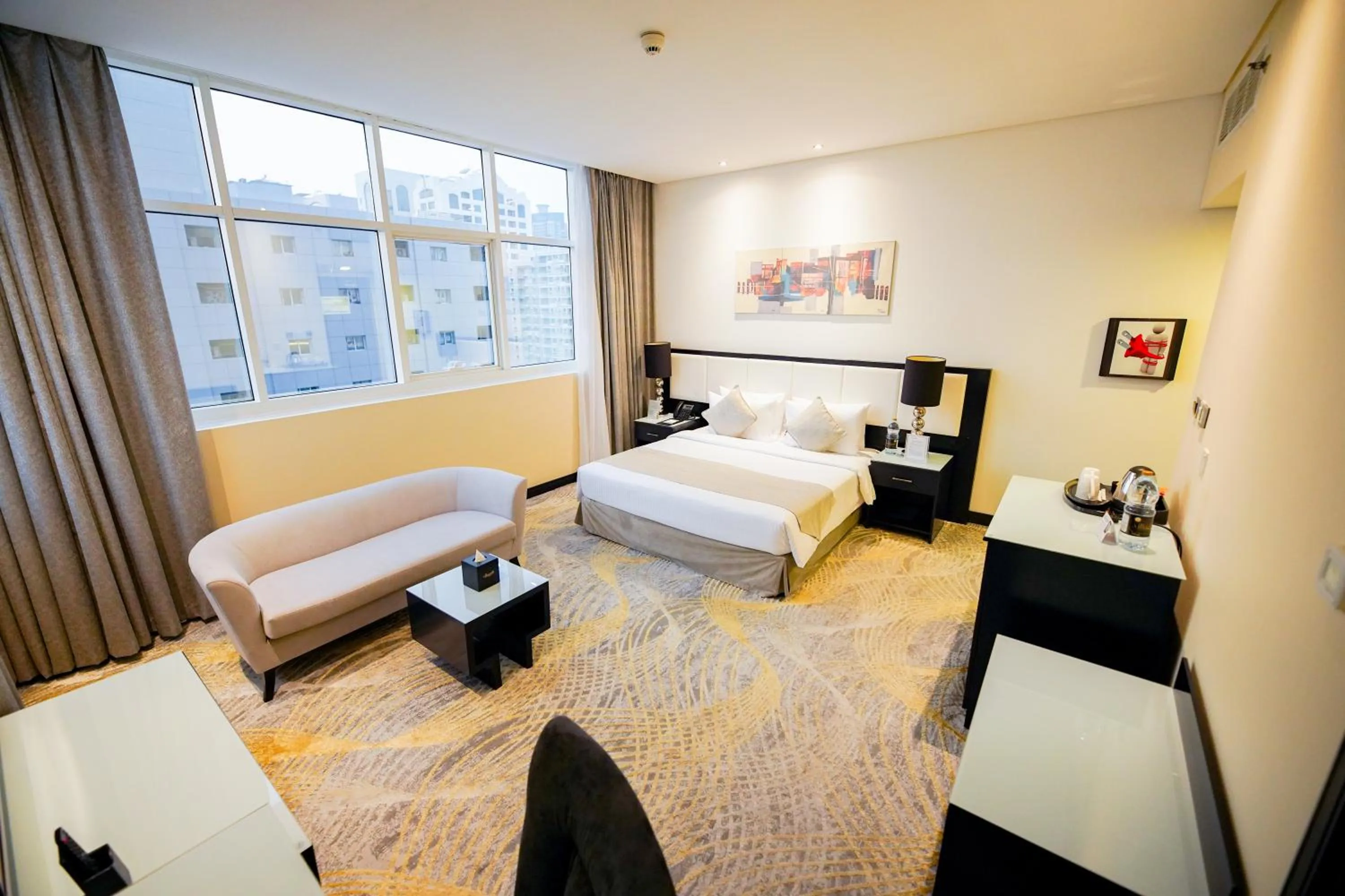 Bed in Grand Villaggio Hotel Abu Dhabi