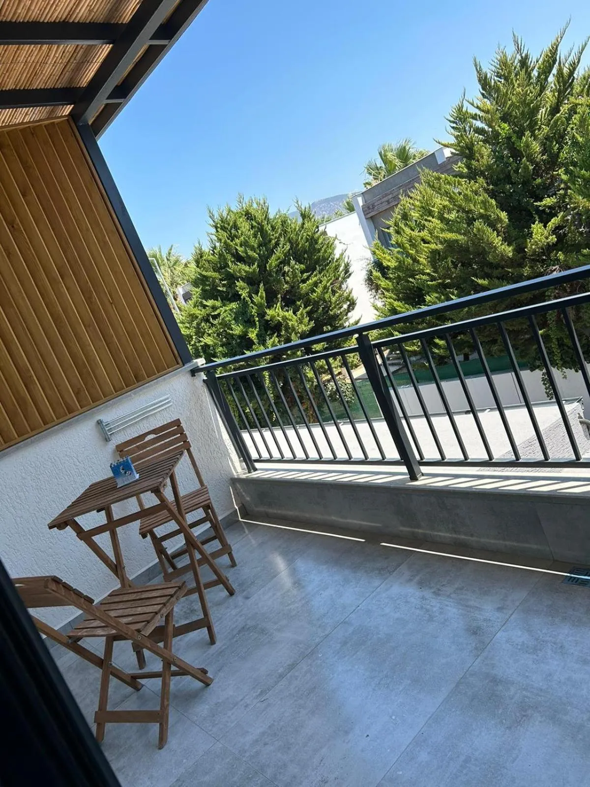 Balcony/Terrace in Naz Liman Otel Bodrum