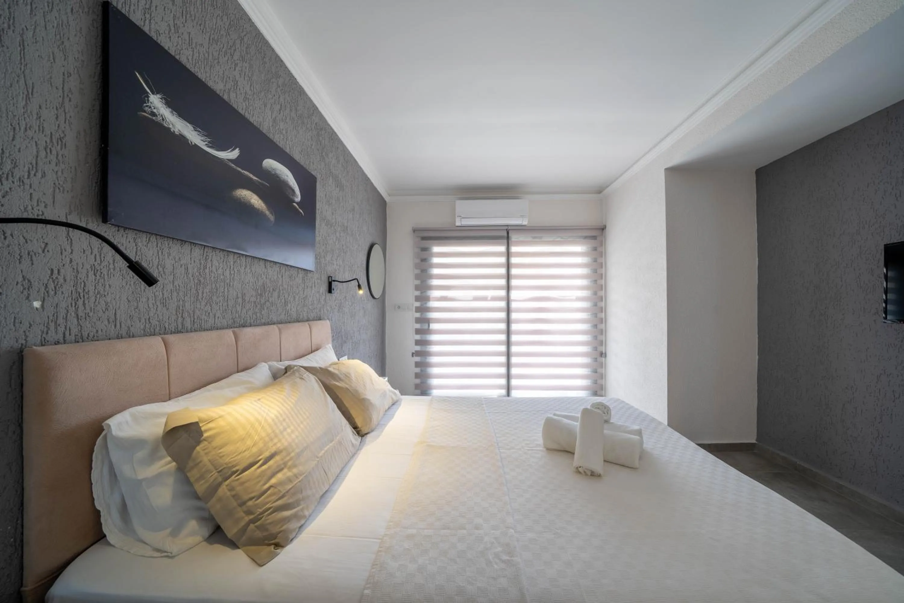 Bedroom, Bed in Naz Liman Otel Bodrum