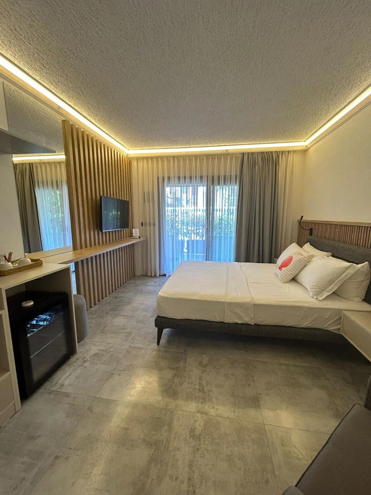 Bed in Naz Liman Otel Bodrum