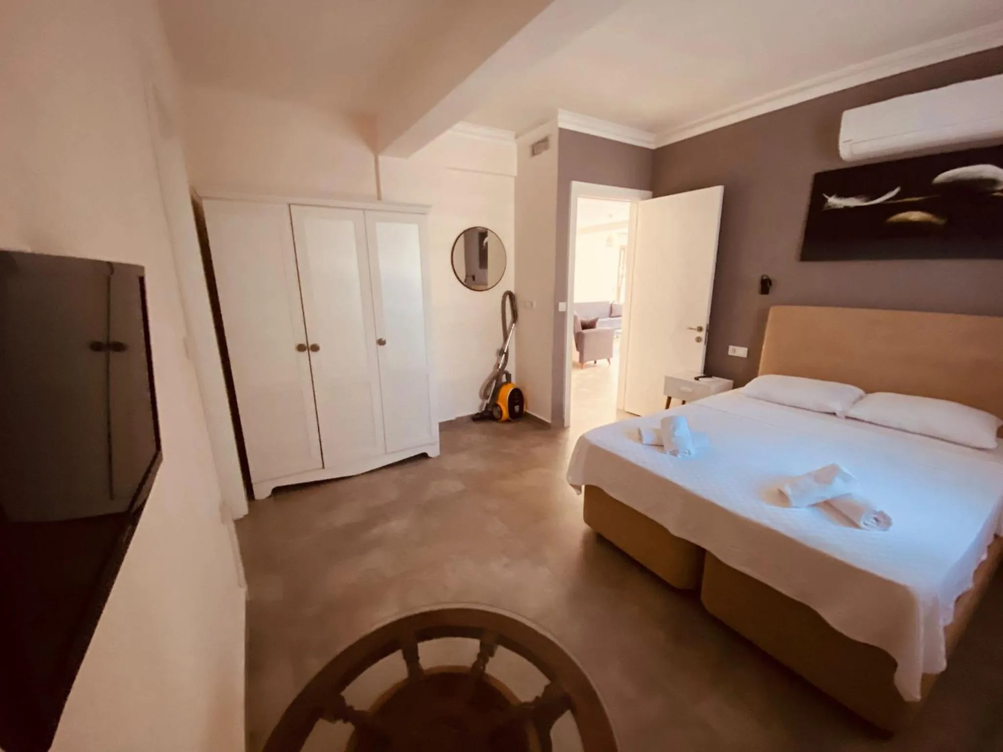 Bedroom, Bed in Naz Liman Otel Bodrum