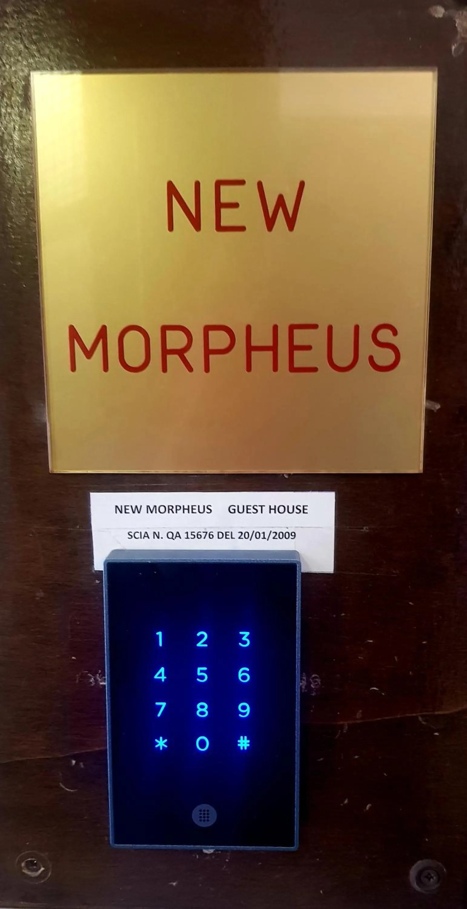 Facade/entrance in New Morpheus Rooms