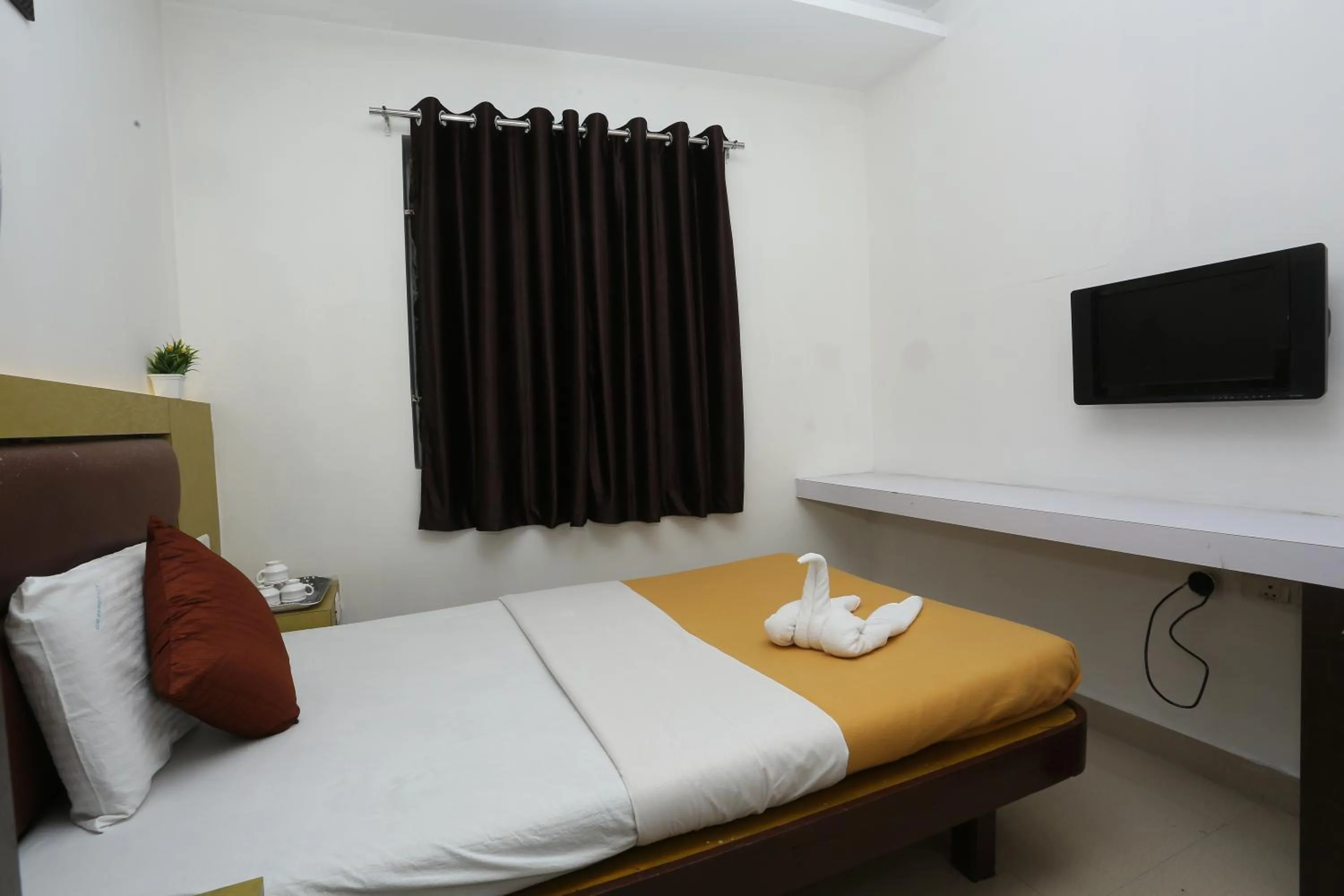 Bedroom, Bed in GM Residency