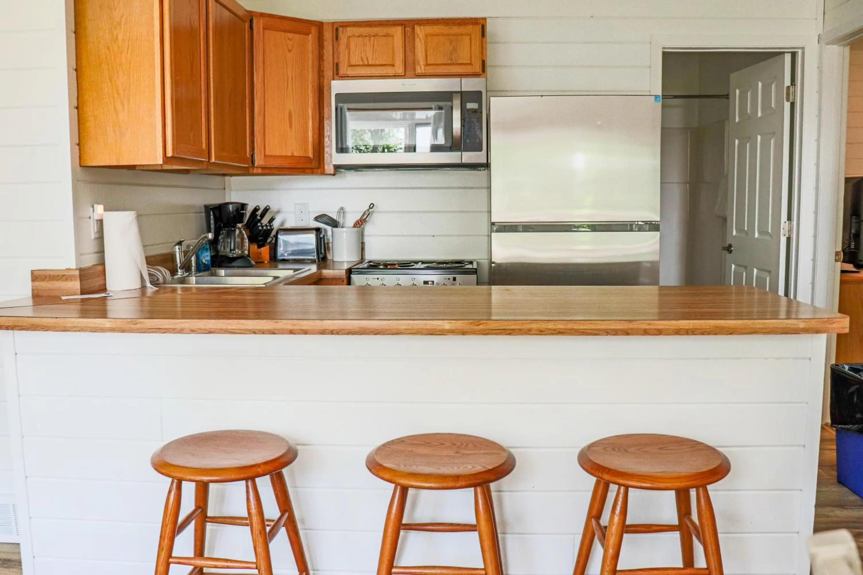 kitchen in Lost Lake Lodge