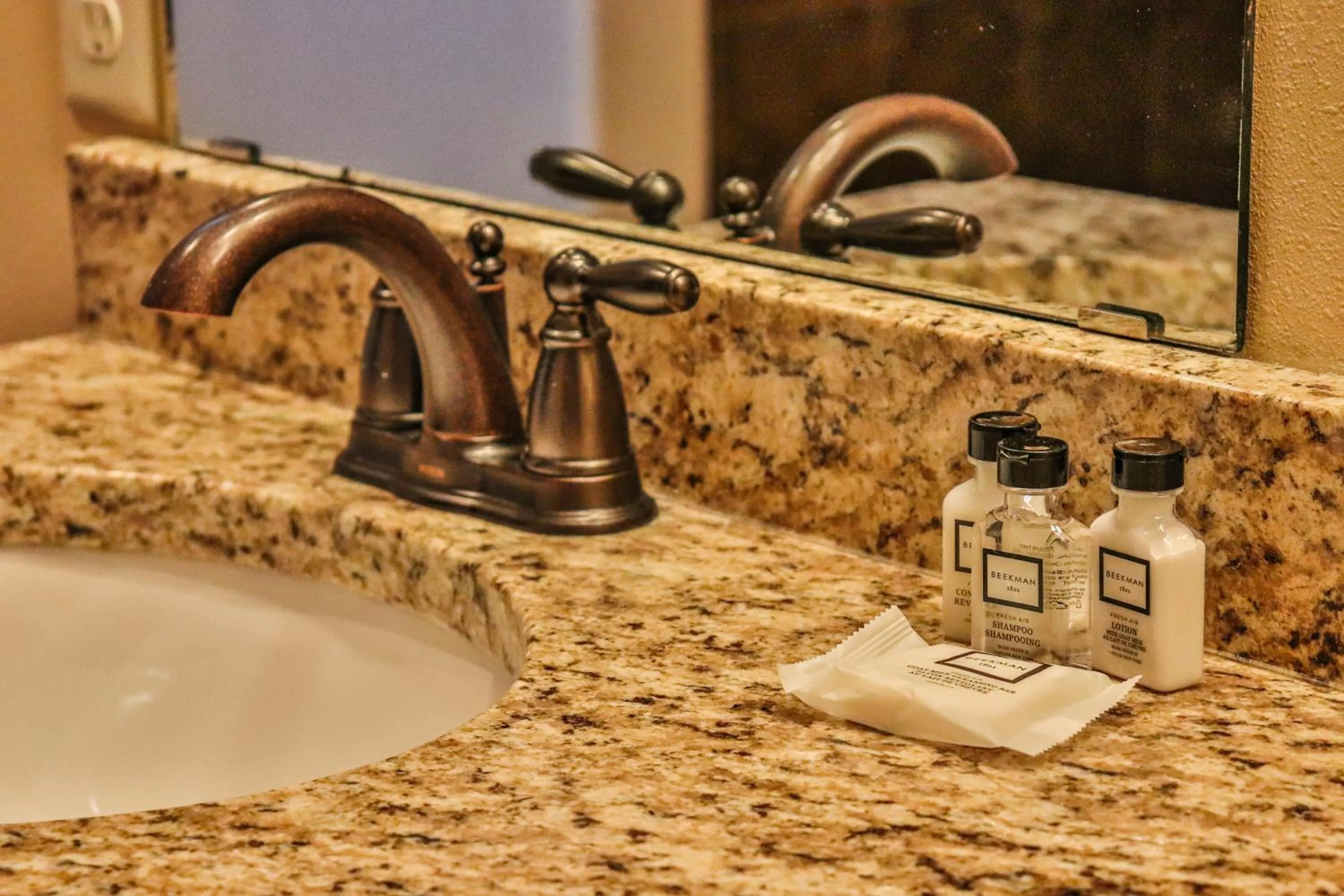 Bathroom in Lost Lake Lodge