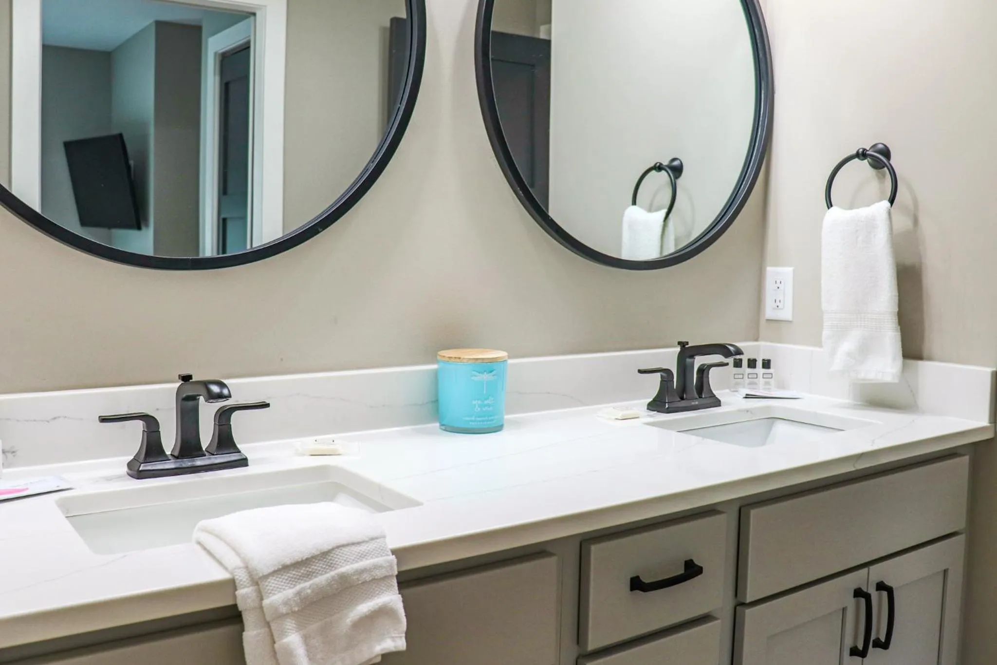 Bathroom in Lost Lake Lodge