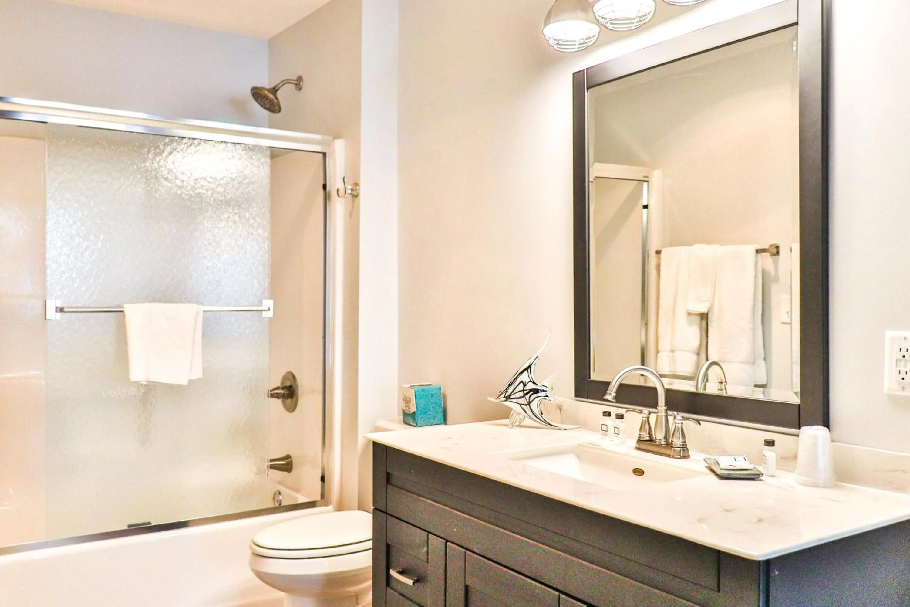 Bathroom in Lost Lake Lodge