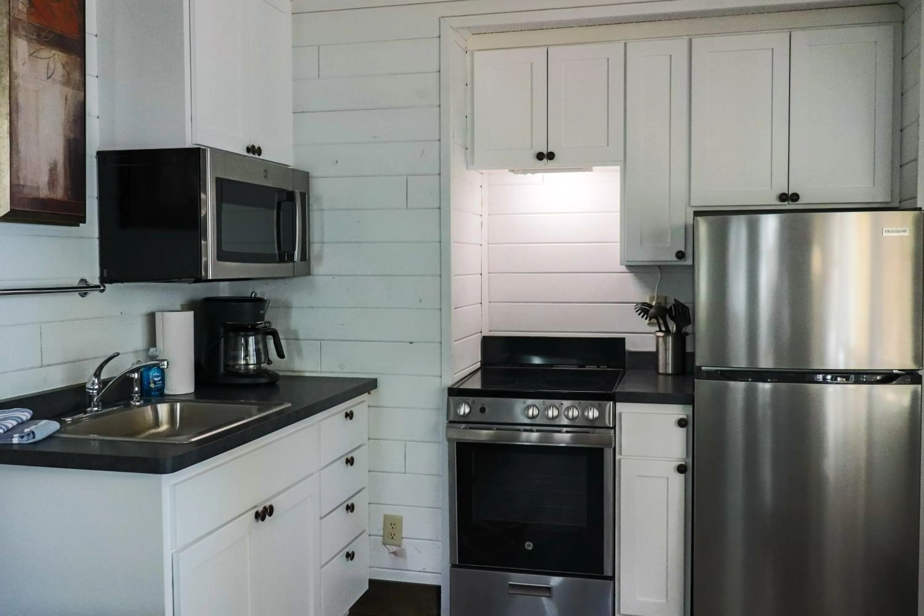 kitchen in Lost Lake Lodge
