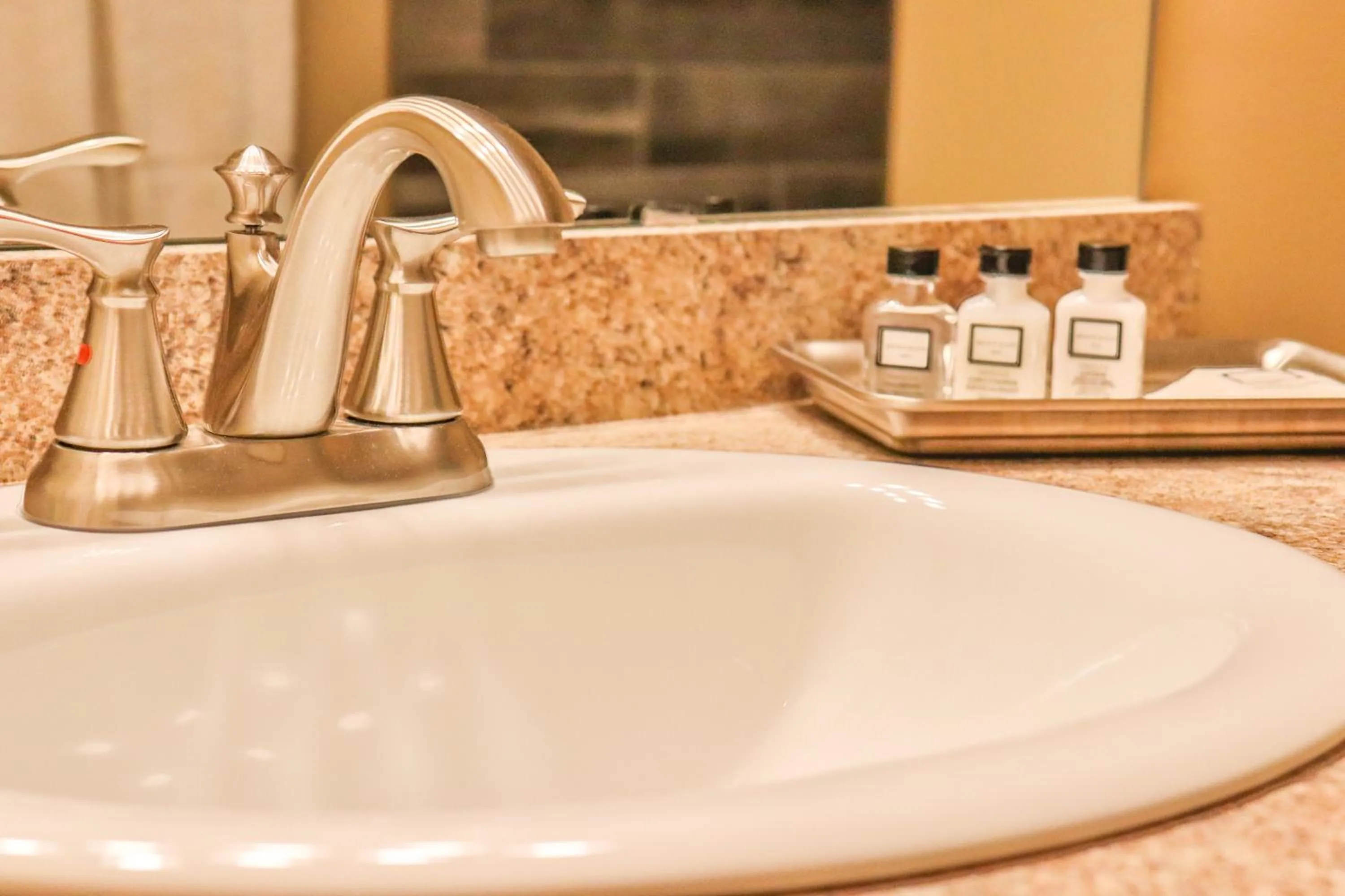 Bathroom in Lost Lake Lodge