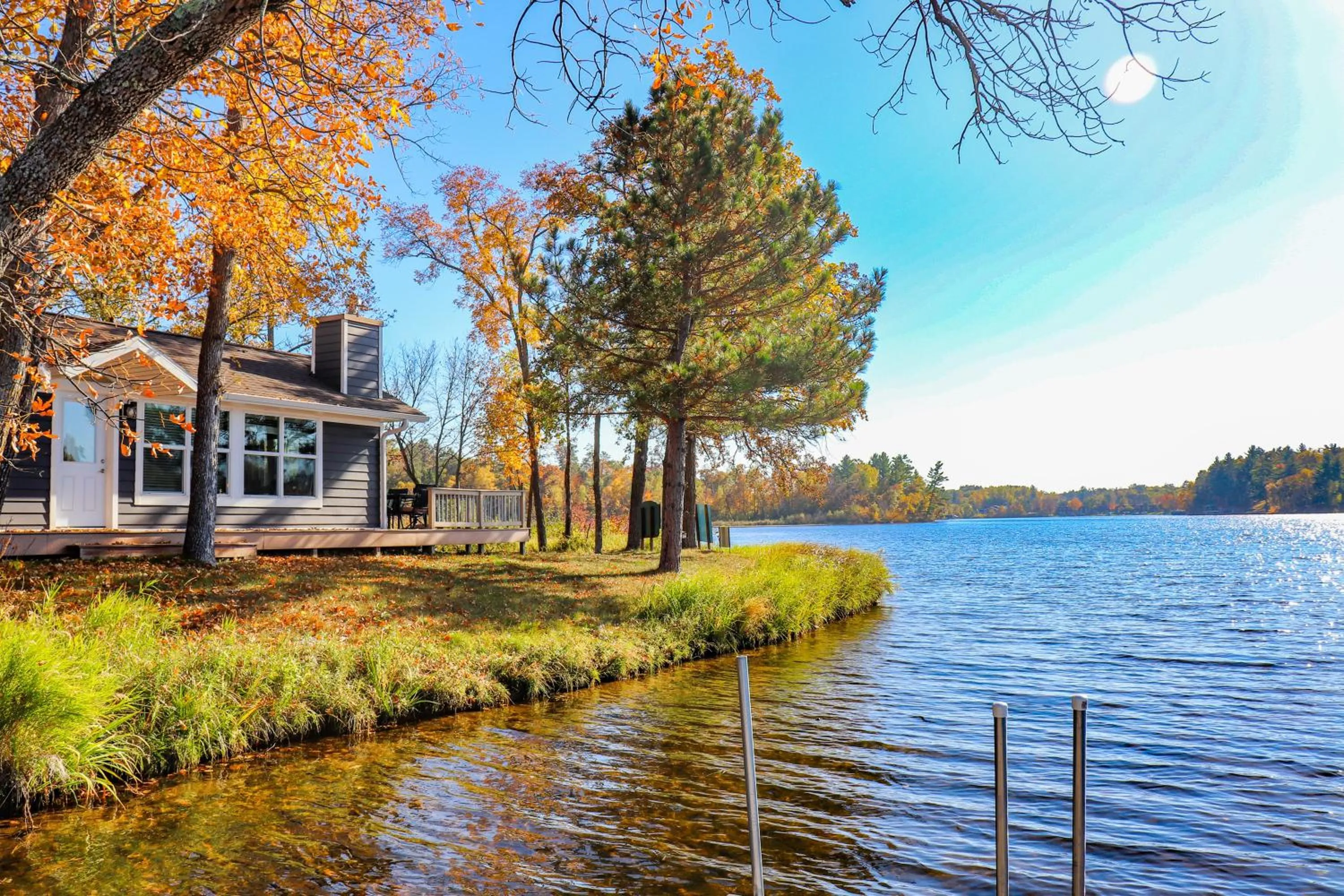 Lake view in Lost Lake Lodge