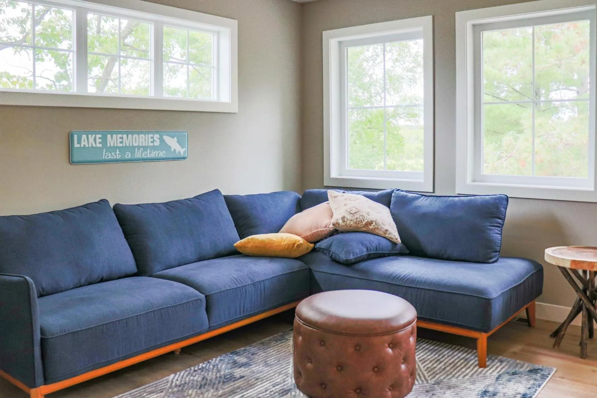 Seating area in Lost Lake Lodge