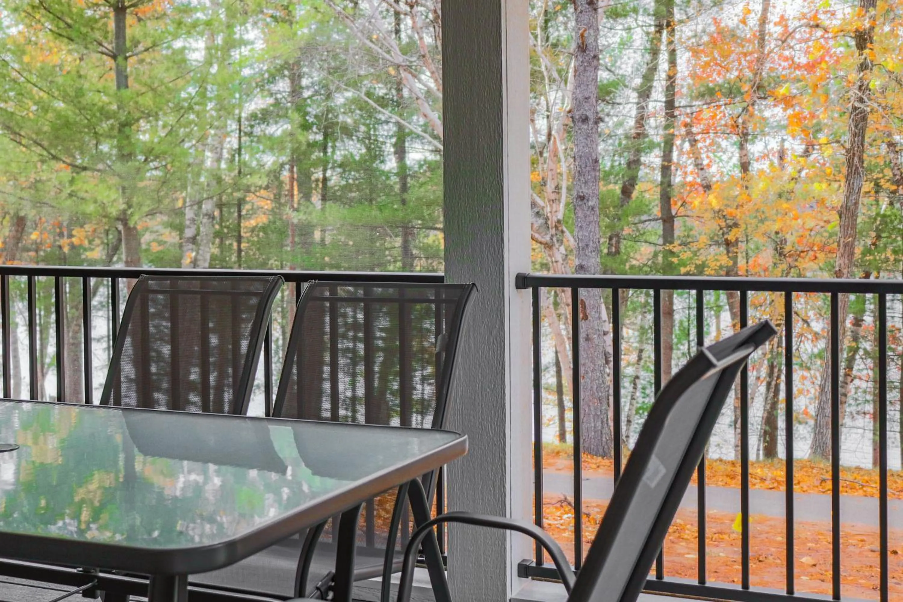 Patio in Lost Lake Lodge