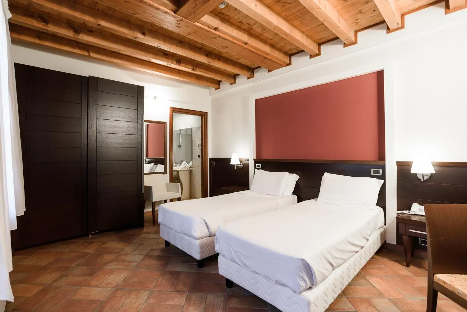 Twin Room - single occupancy in Country Hotel Castelbarco Twin Room - single occupancy in Country Hotel Castelbarco