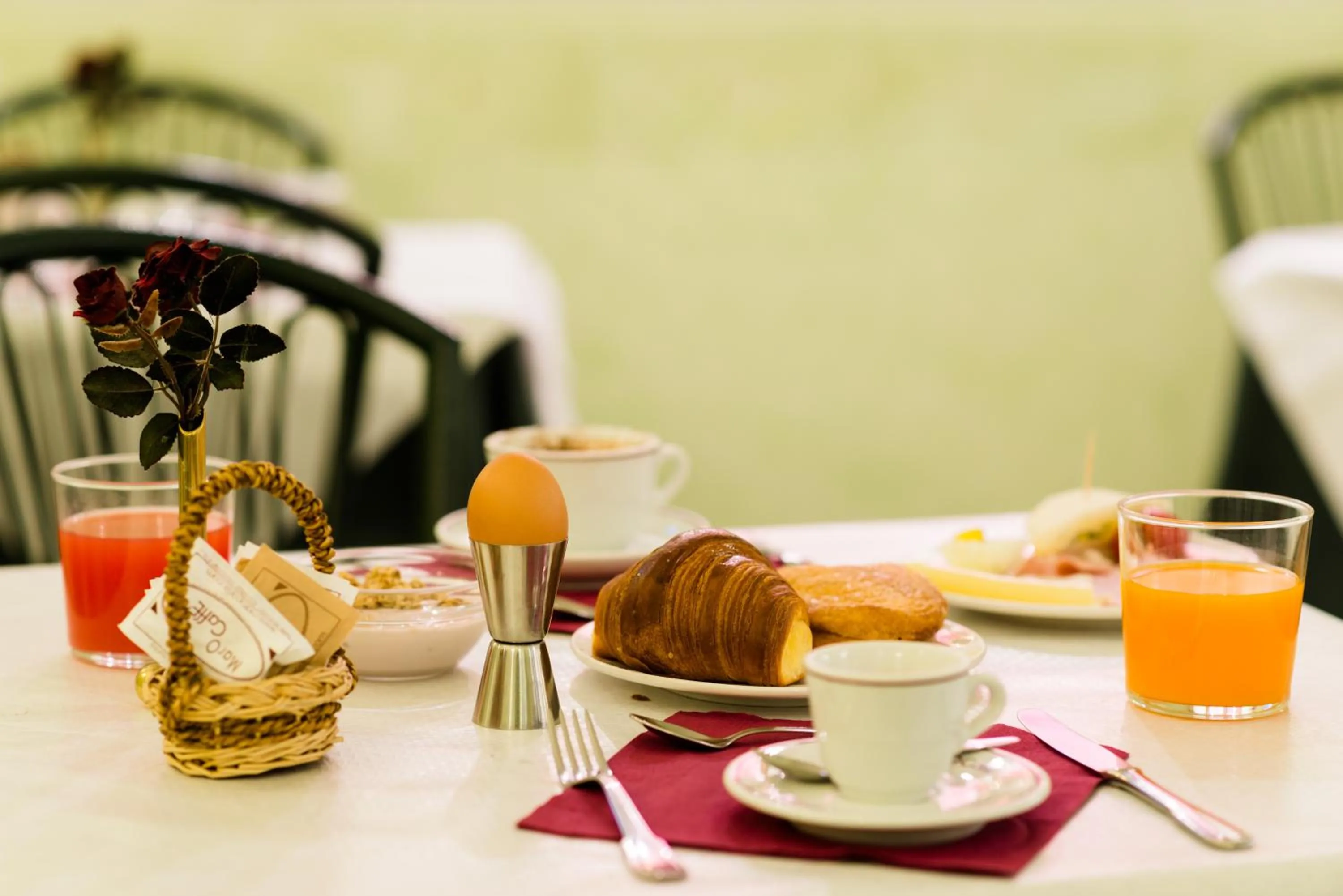 Food close-up in Hotel Palazzo Vecchio