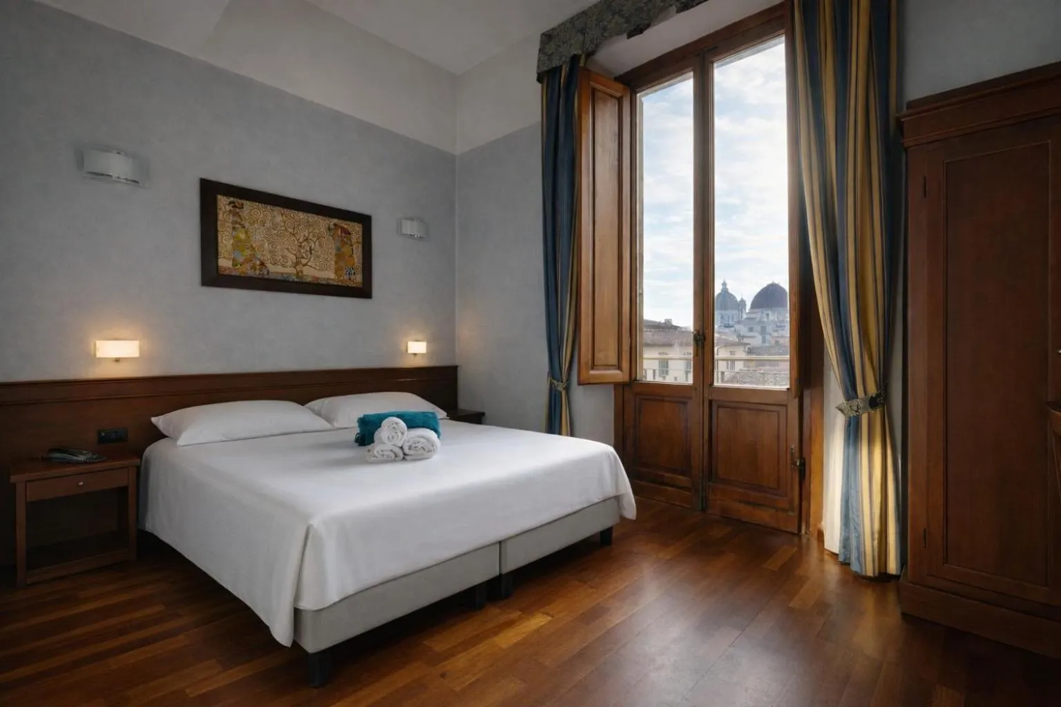 Bedroom, Bed in Hotel Palazzo Vecchio