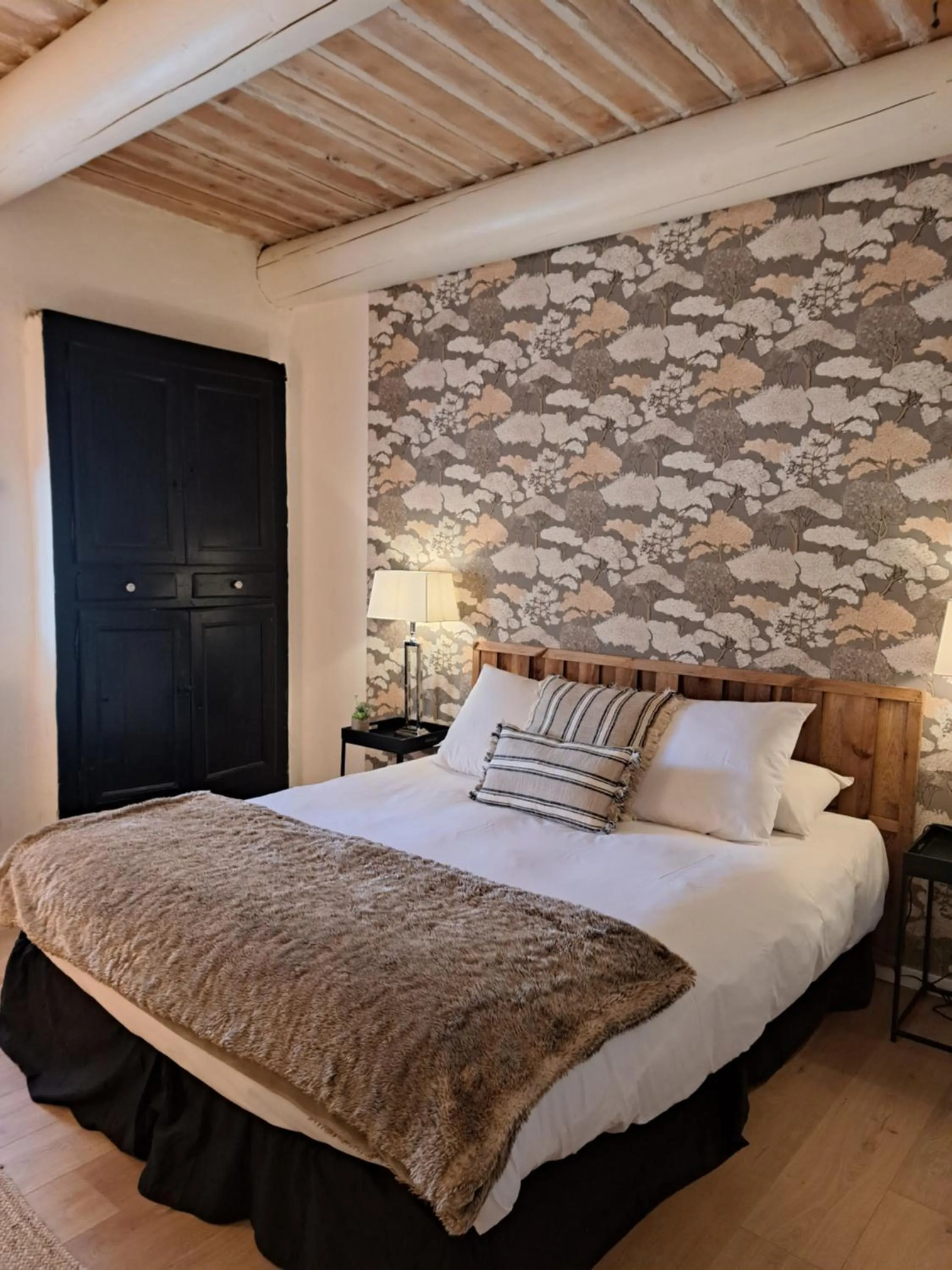 Bed in Hôtel Le Cottage de Sophie