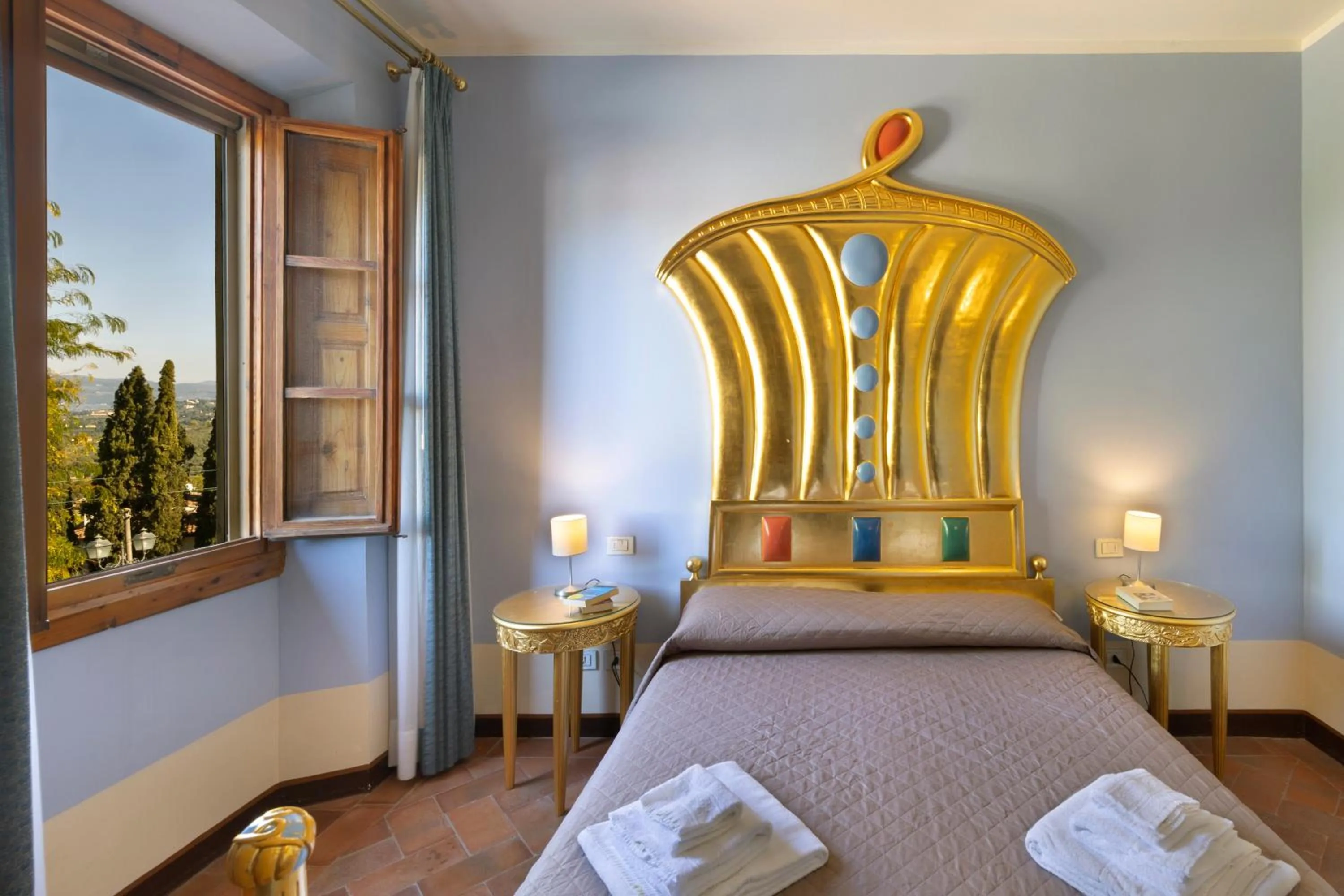 Bed in Villa Castiglione